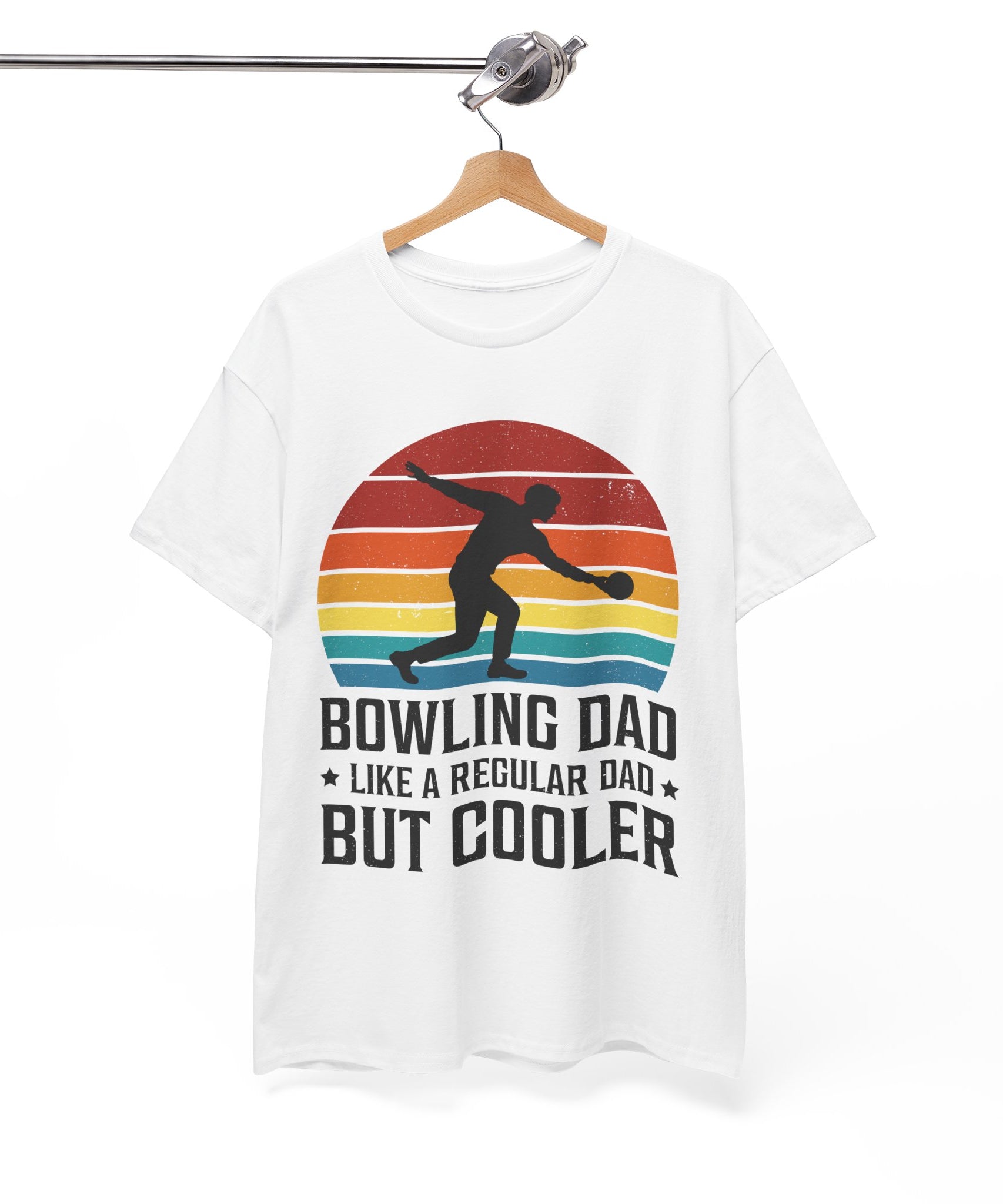 Retro Bowling Dad Tee - Unique Father's Day Gift | Gallory Hive