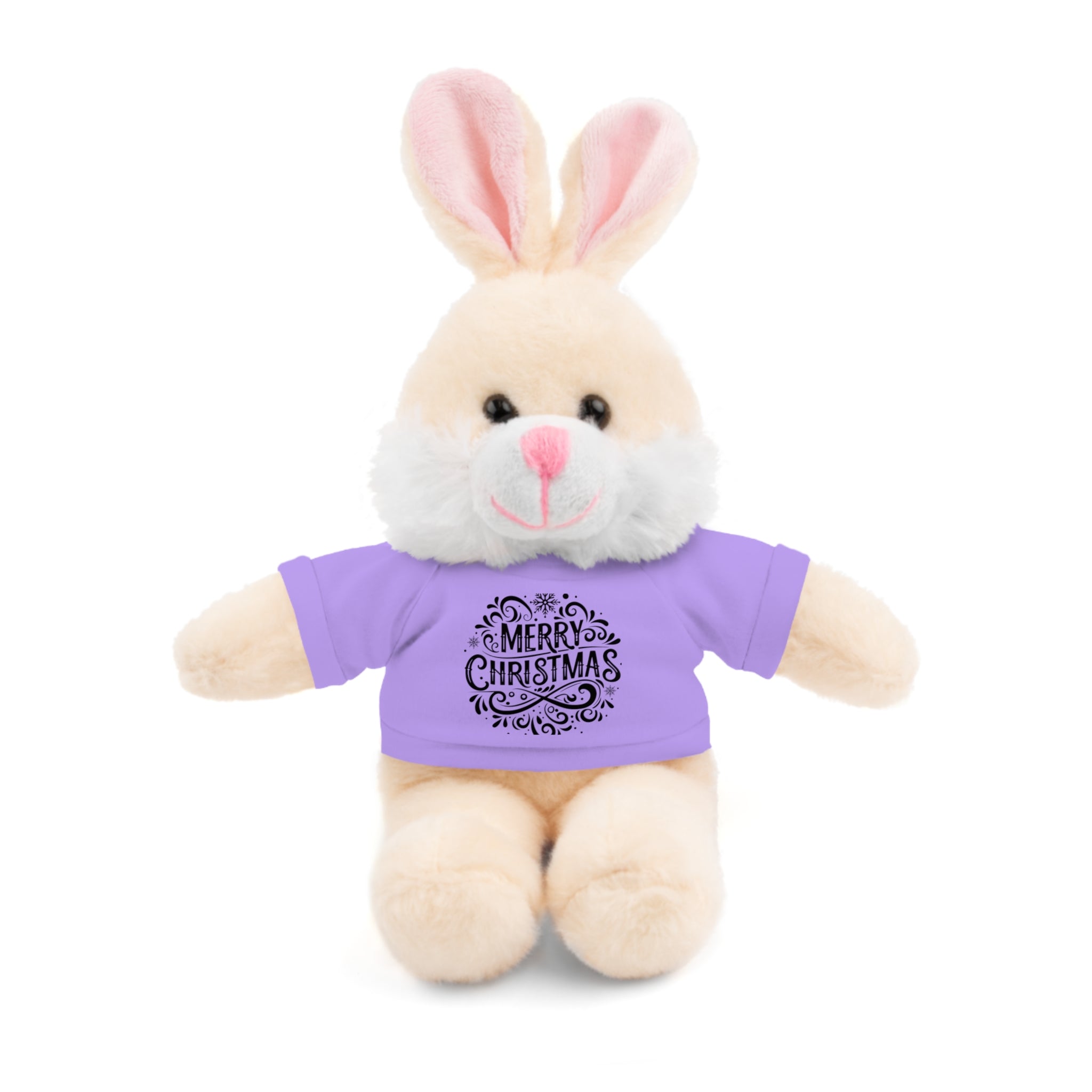 Festive Merry Christmas Stuffed Bunny | Gallory Hive