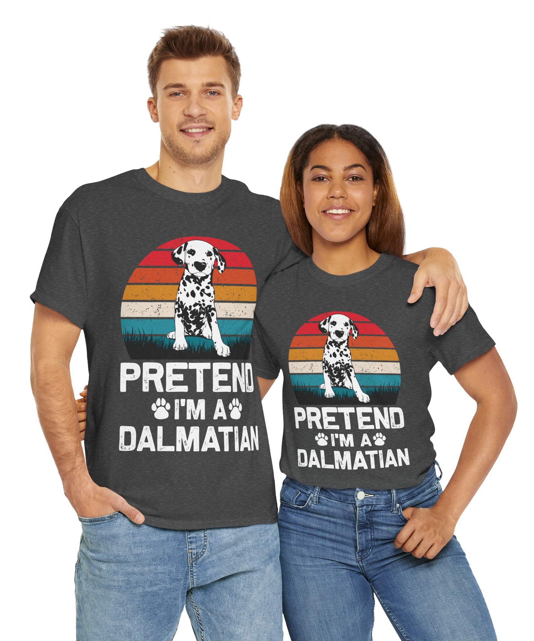 Funny Dalmatian T-Shirt - Vintage Style Tee