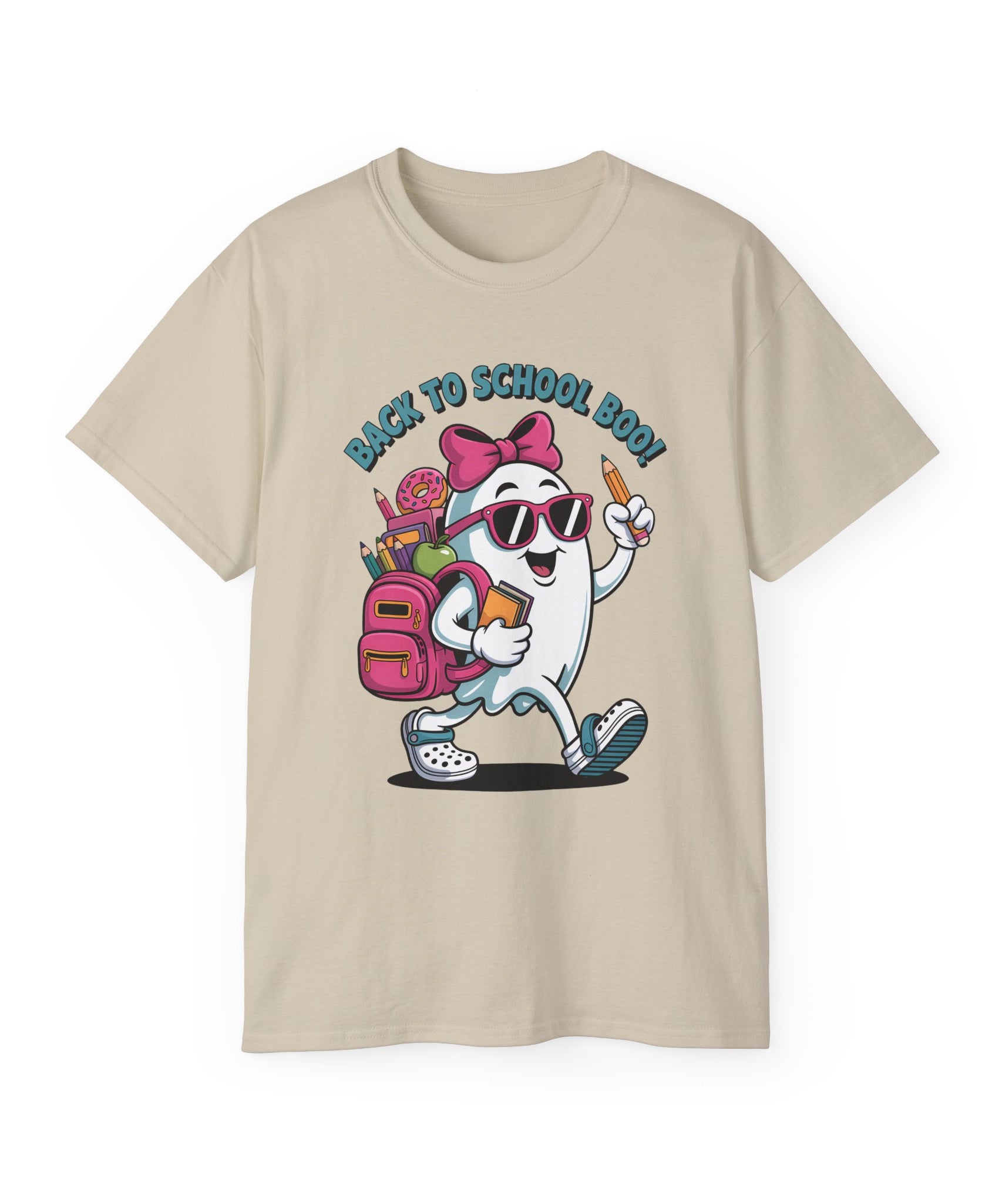 Back to School Boo! T-Shirt with Ghost | Gallory Hive