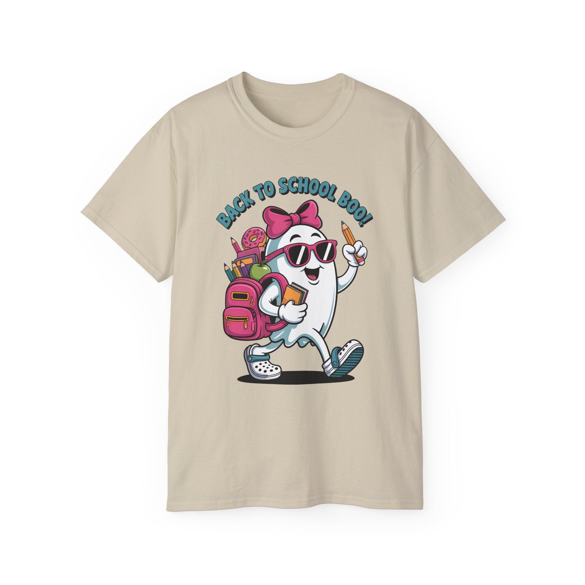 Back to School Boo! T-Shirt with Ghost | Gallory Hive