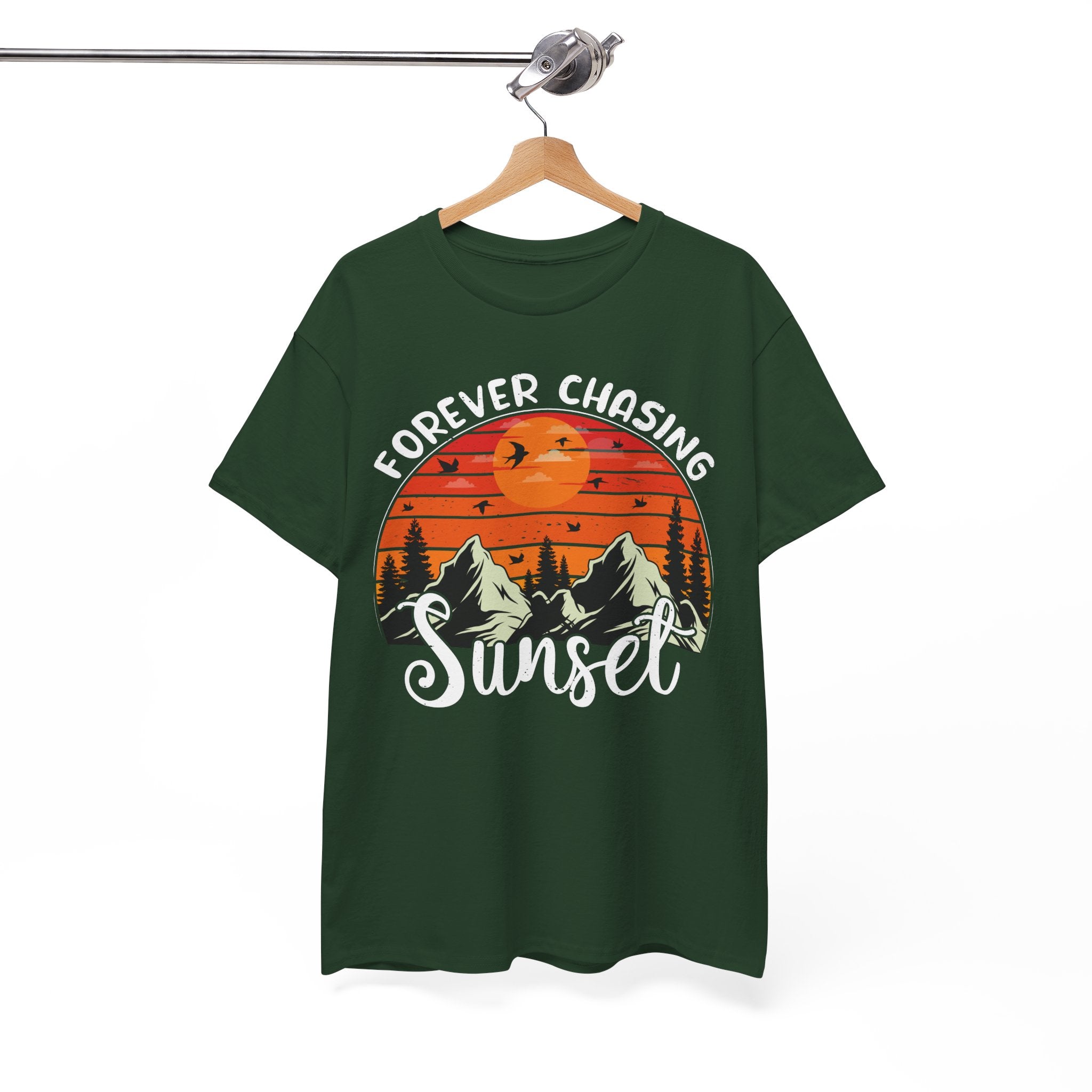 Sunset Mountain Scene T-Shirt