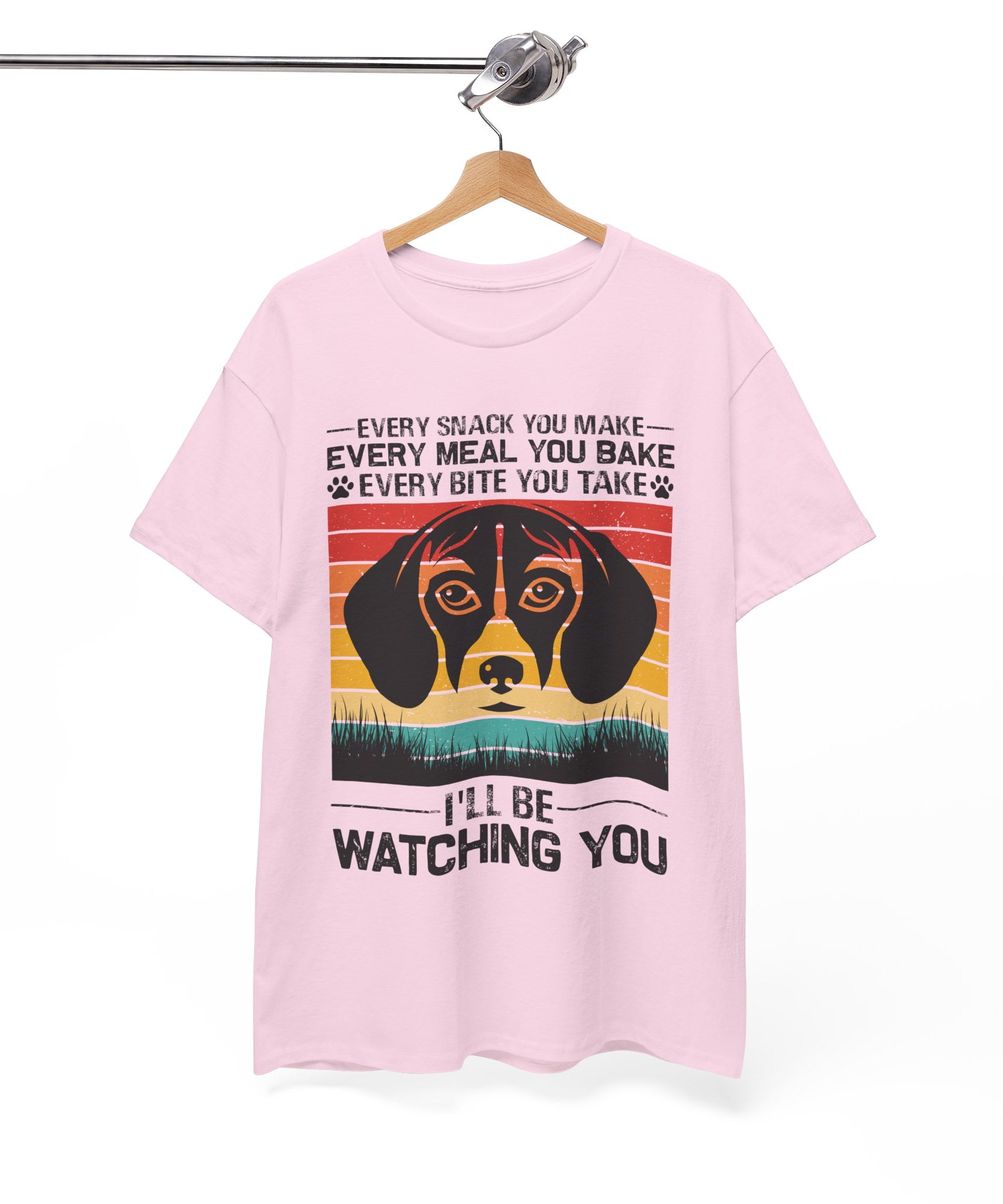 Vintage Dog Shirt – Bold Beagle Face