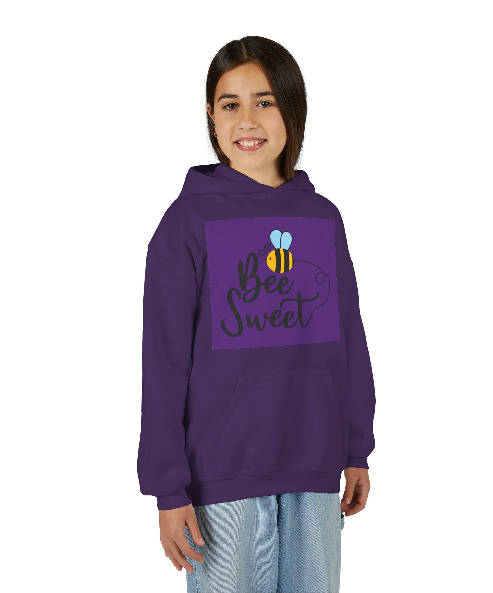 Unisex Kids Hoodie – Bee Sweet & Cozy