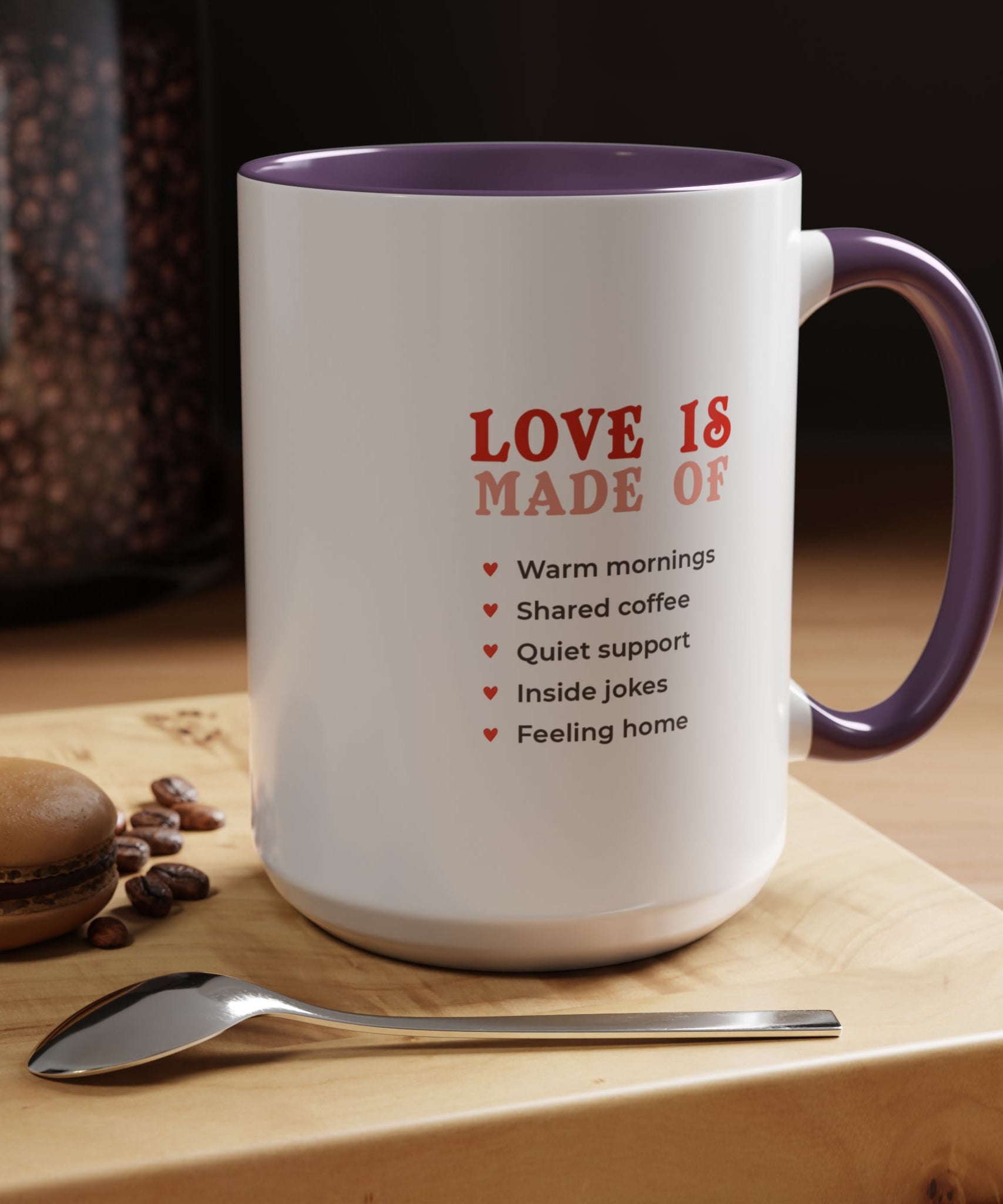 Romantic Love Quote Ceramic Coffee Mug | Gallory Hive