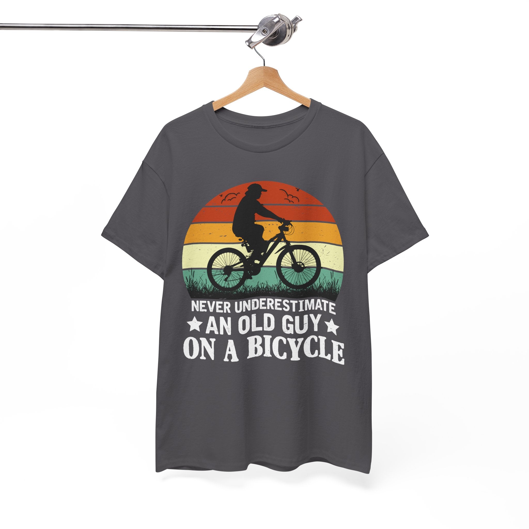 Retro Old Guy On Bicycle Shirt | Gallory Hive