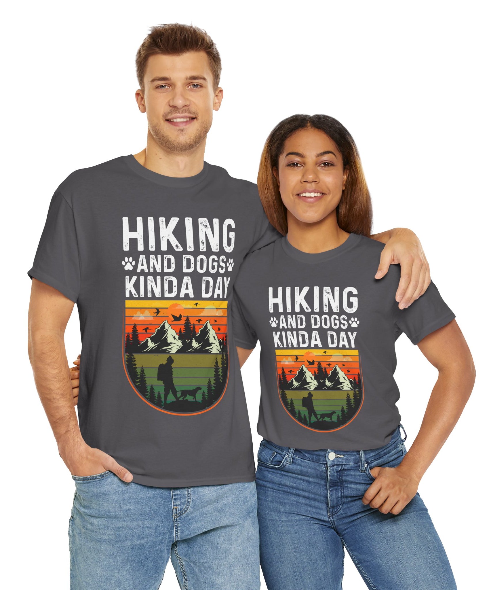 Hiking Buddy Sunset Graphic Tee