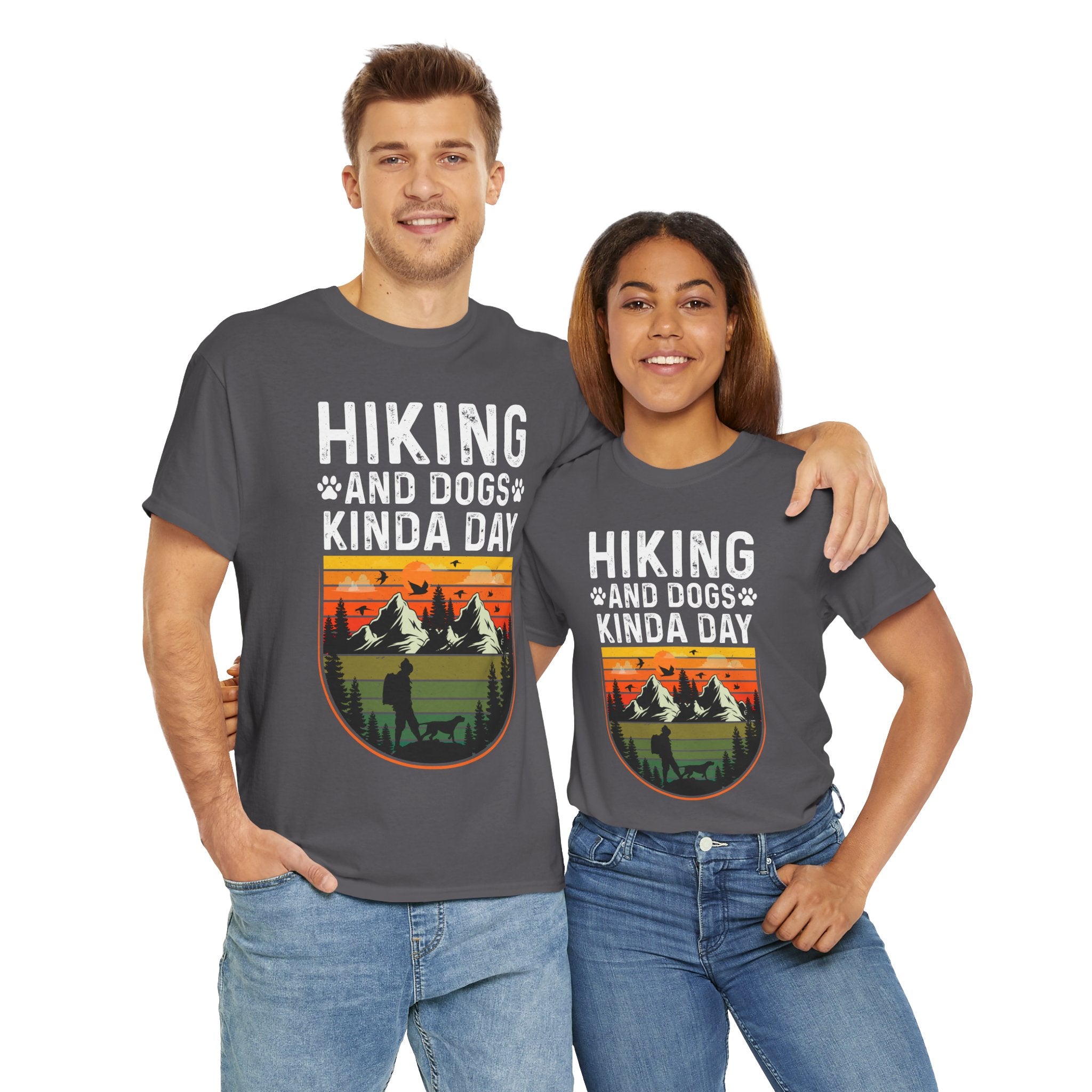 Hiking Buddy Sunset Graphic Tee
