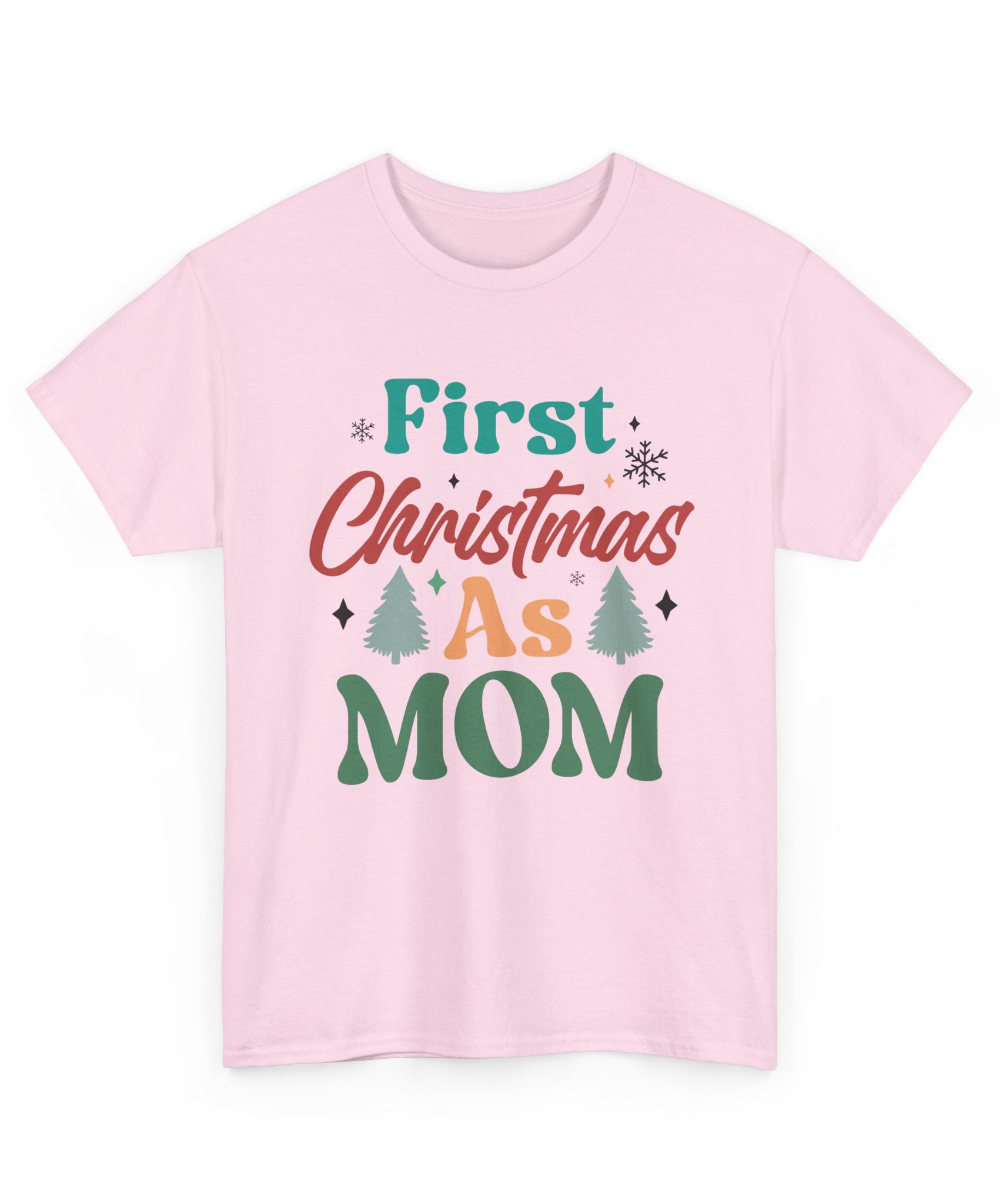 First Christmas as Mom T-Shirt | Gallory Hive