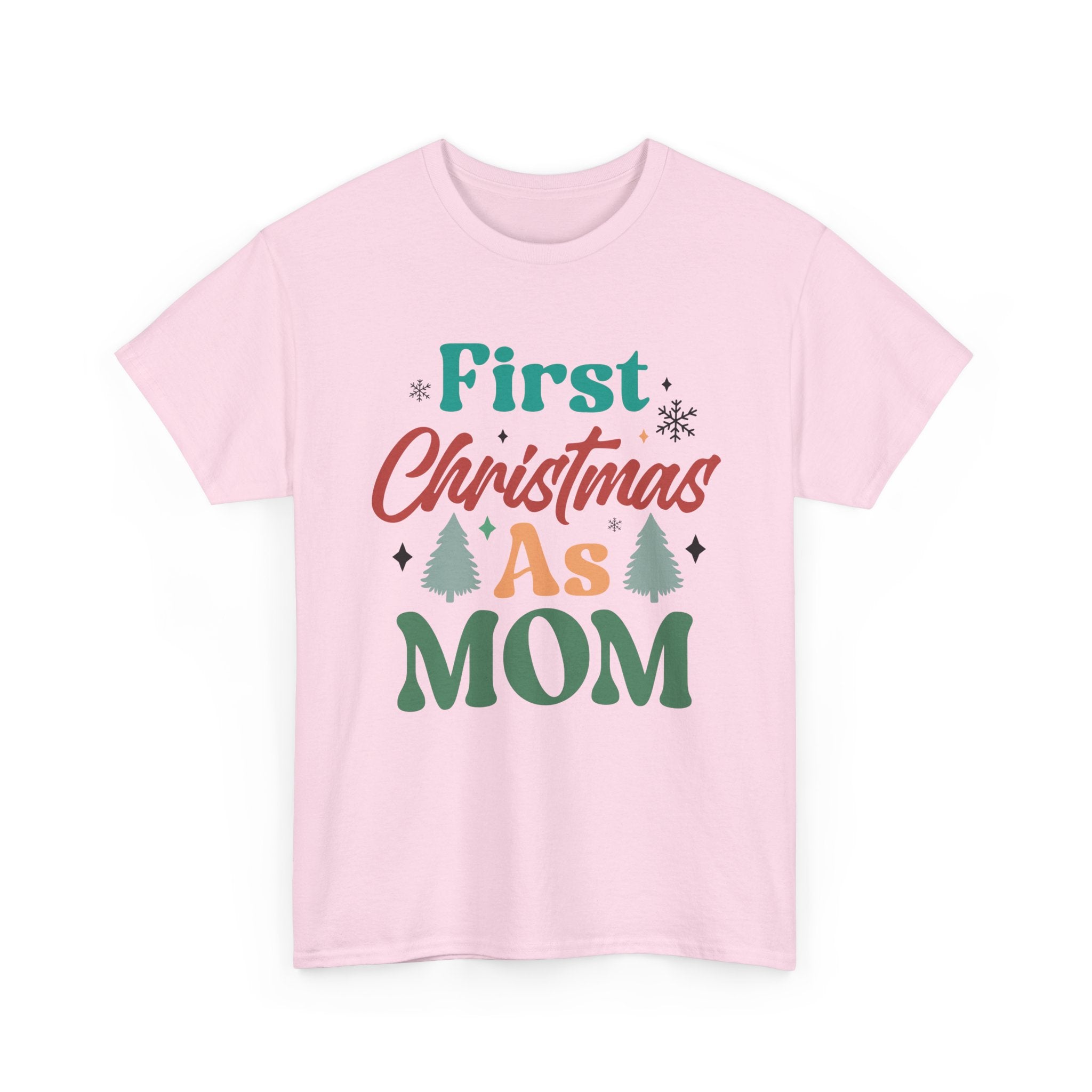 First Christmas as Mom T-Shirt | Gallory Hive