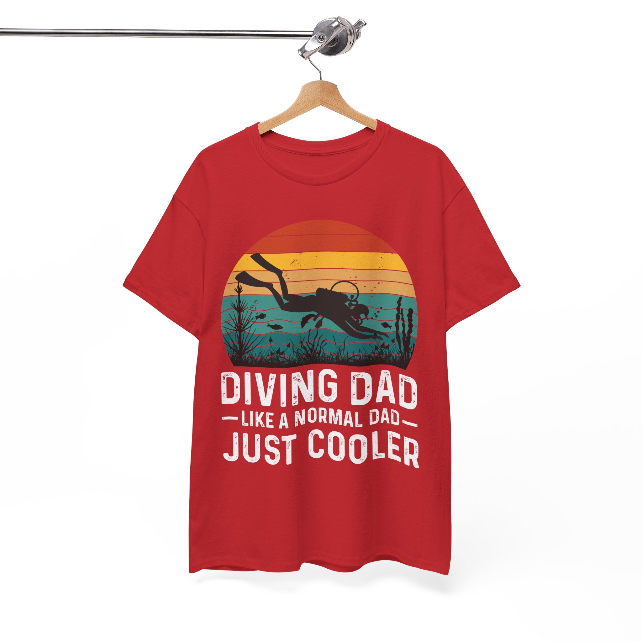 Diving Dad T-Shirt - Retro Scuba Design | Gallory Hive