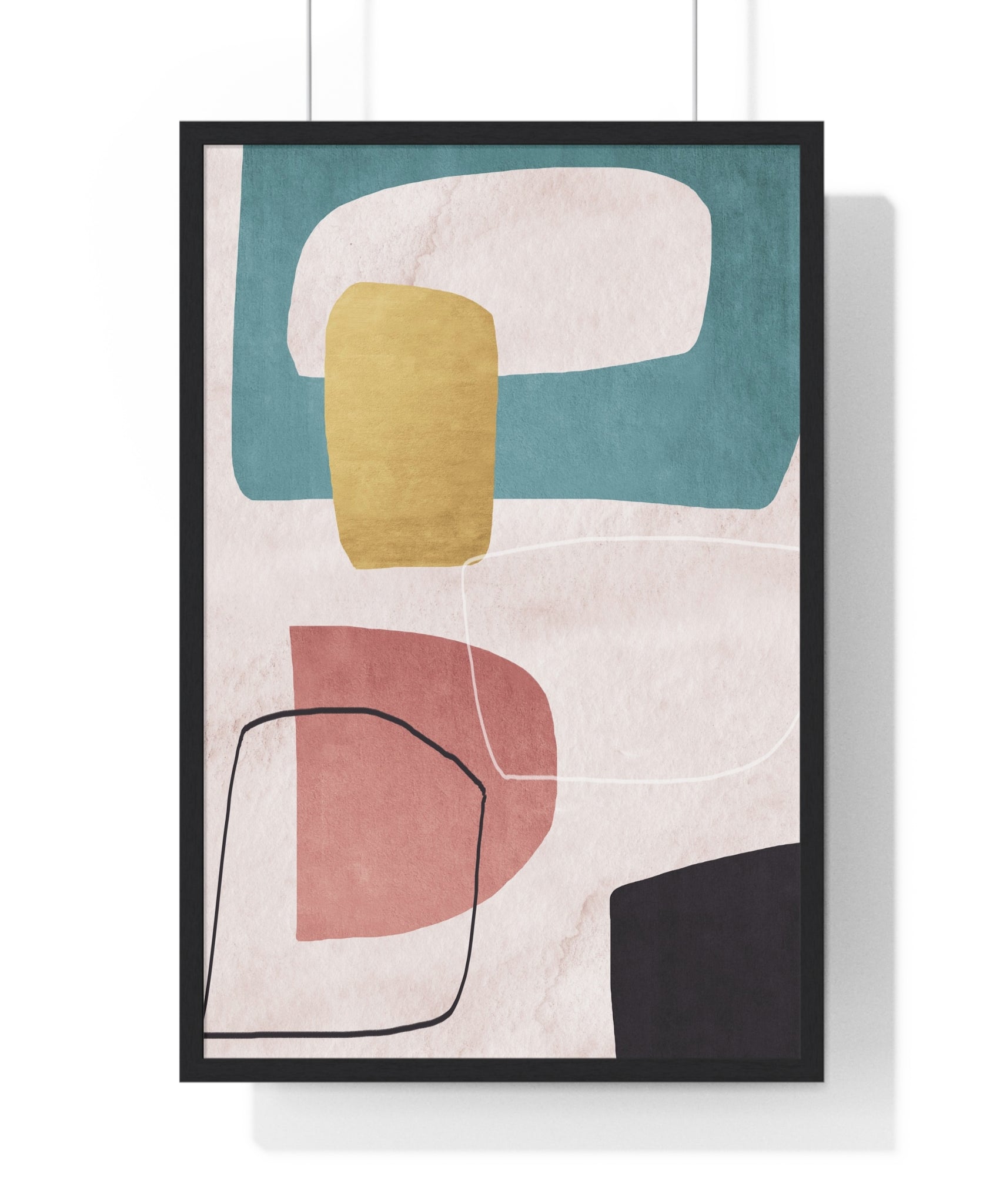 Premium Framed Abstract Carpet Texture Art Prints on Museum-Quality Matte Paper for Modern Homes