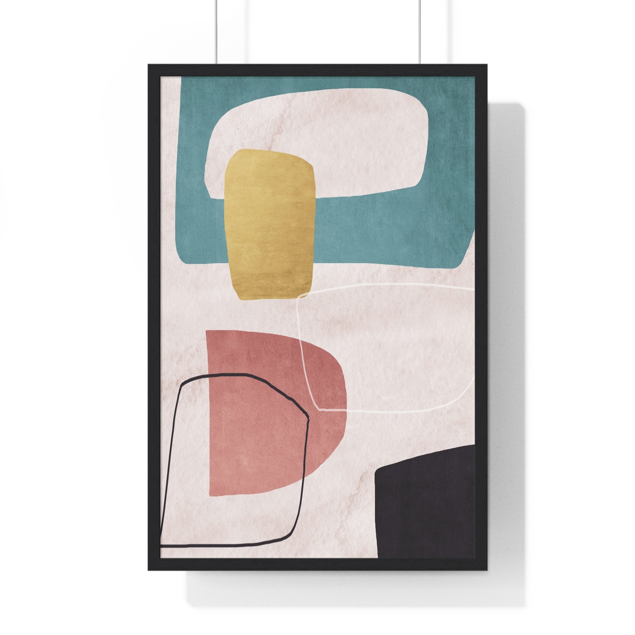 Premium Framed Abstract Carpet Texture Art Prints on Museum-Quality Matte Paper for Modern Homes