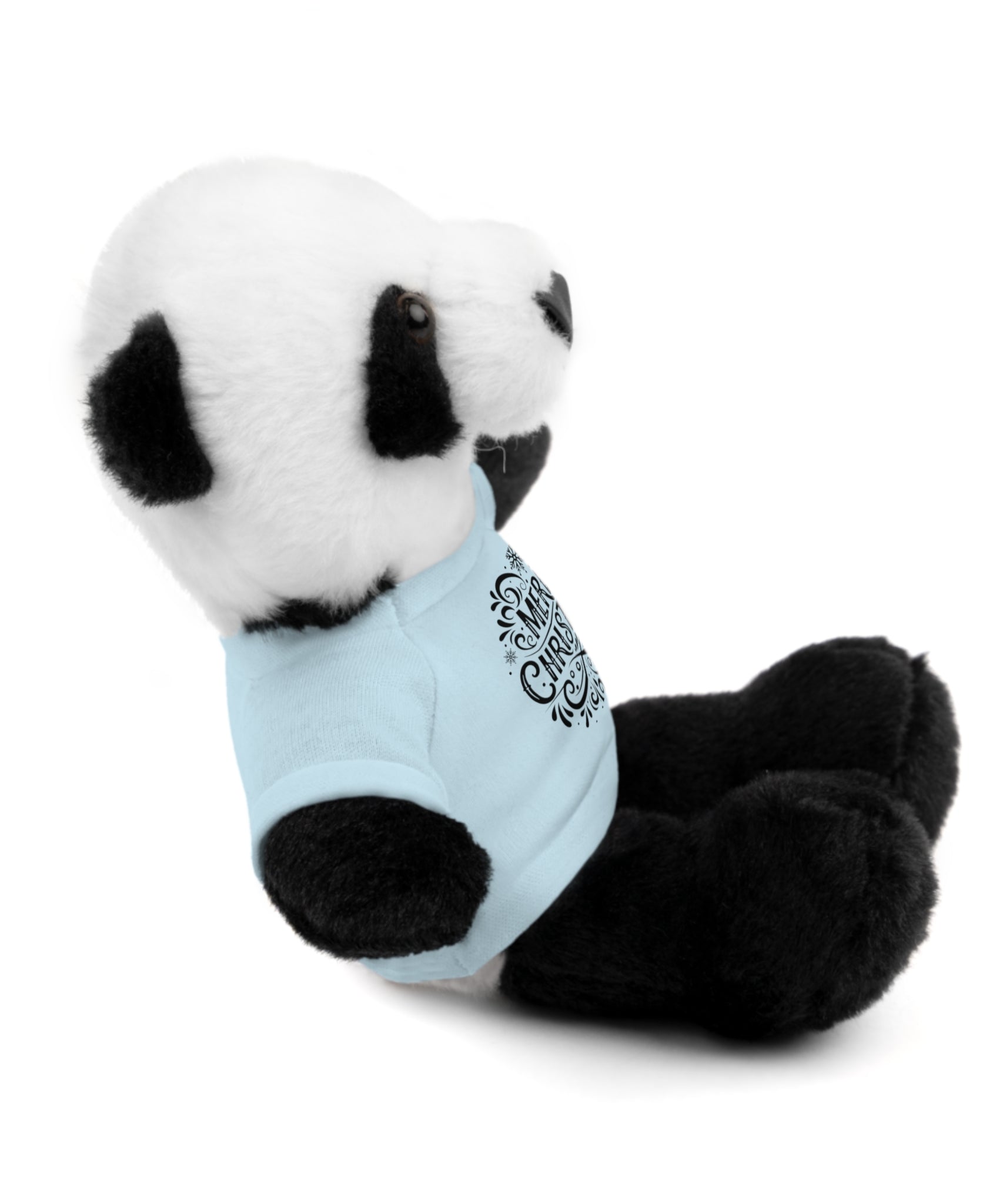 Festive Merry Christmas Stuffed Panda | Gallory Hive