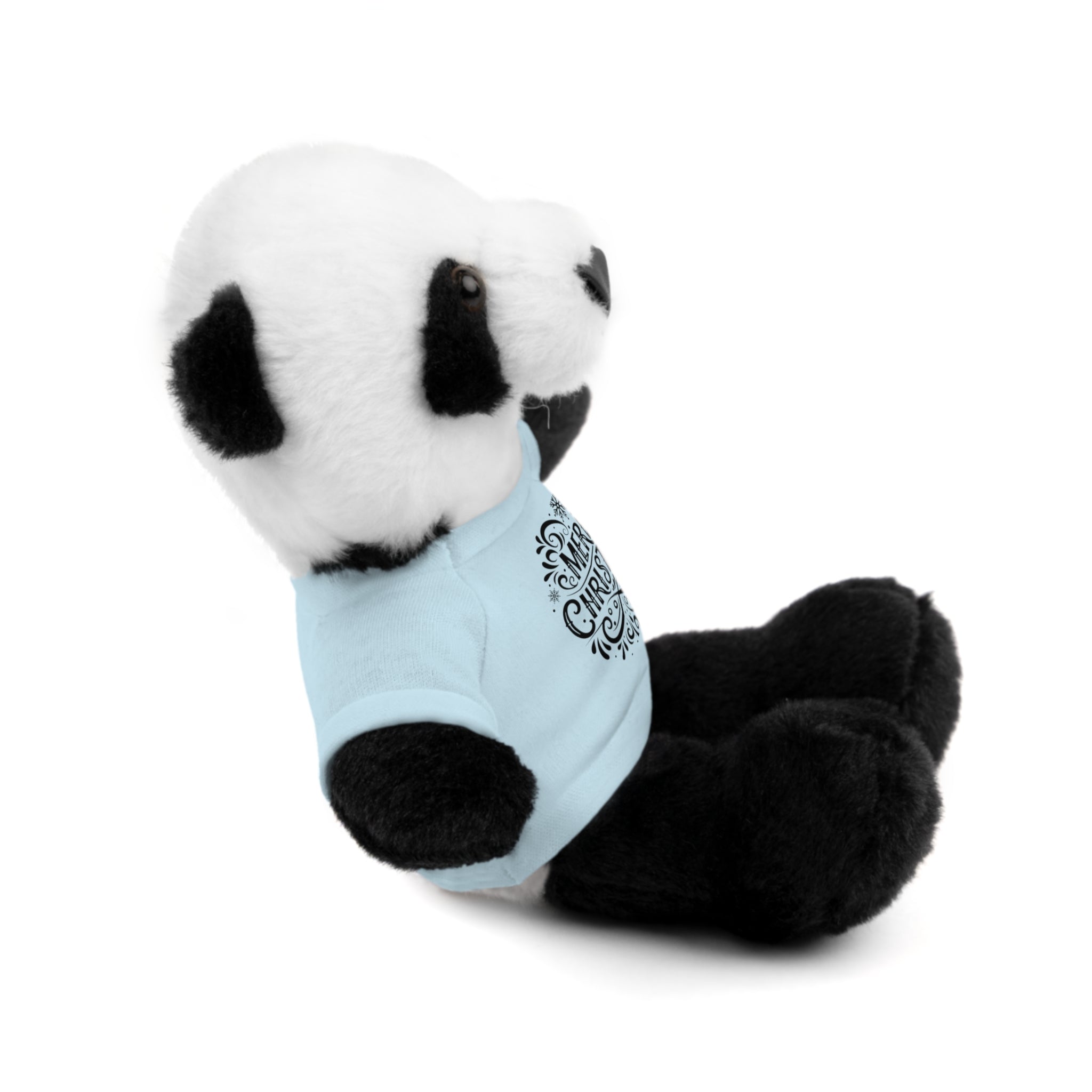 Festive Merry Christmas Stuffed Panda | Gallory Hive