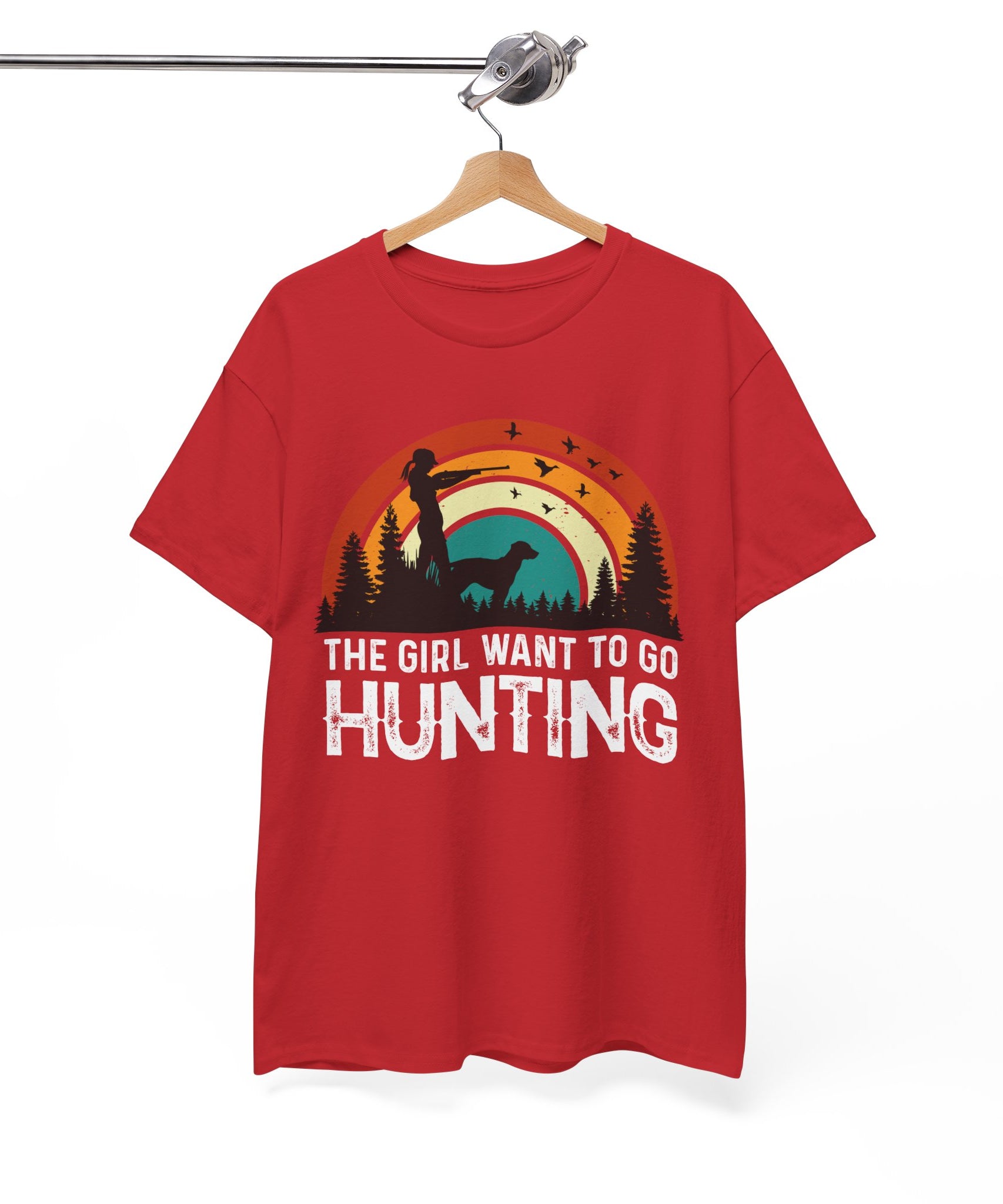 Retro Hunter Shirt – Birds & Pines | Gallory Hive