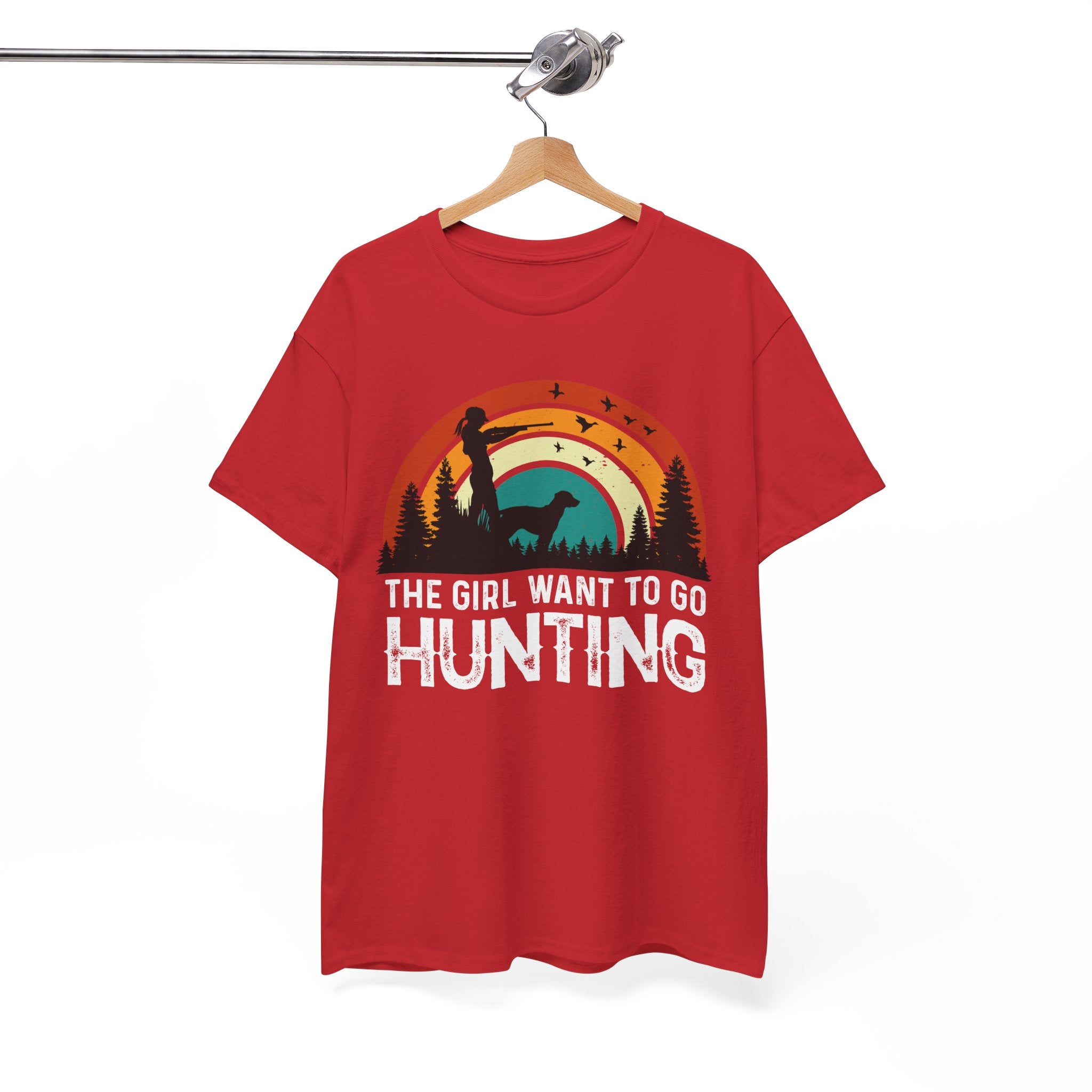 Retro Hunter Shirt – Birds & Pines | Gallory Hive