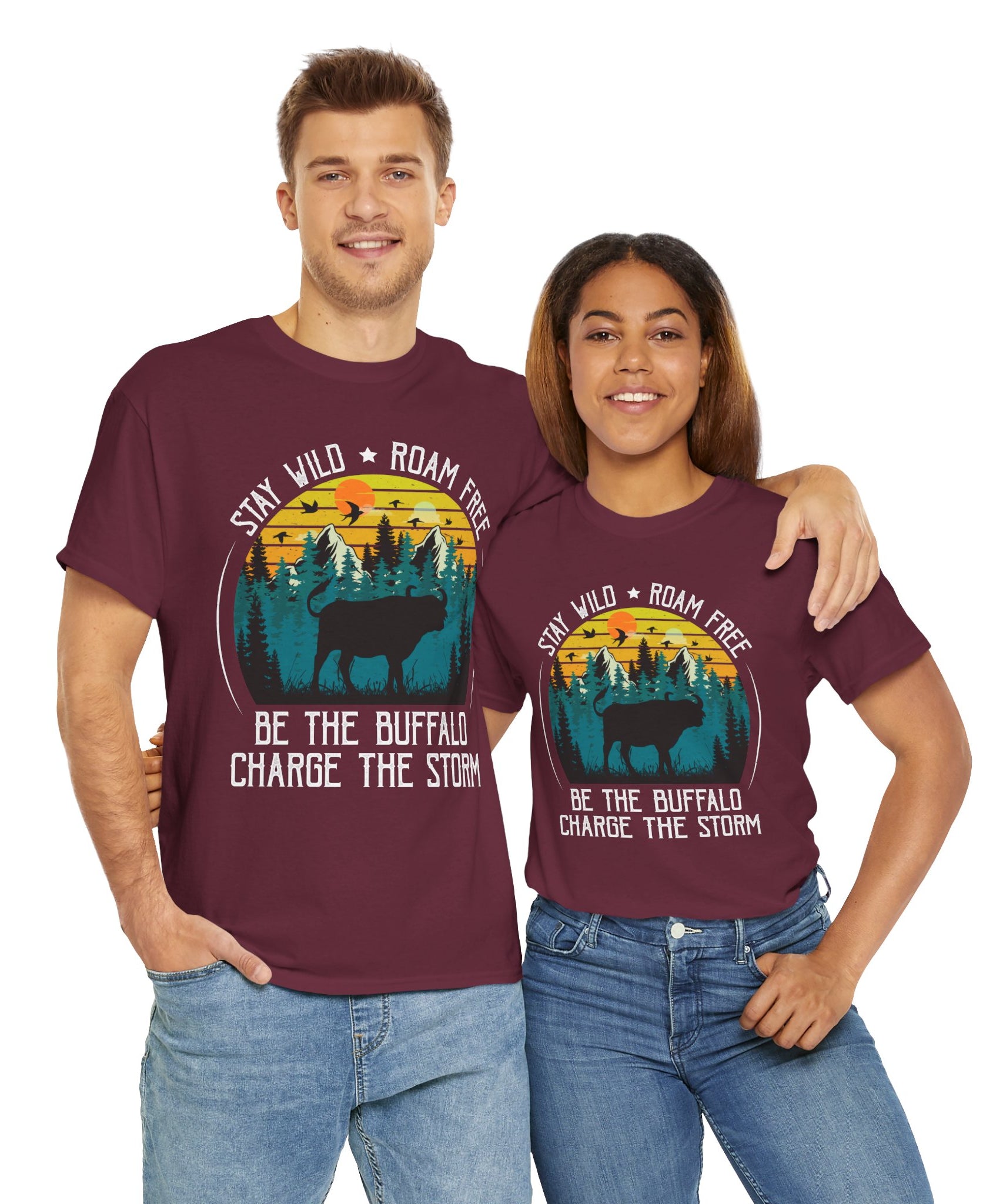 Wild Buffalo Mountain Graphic Tee