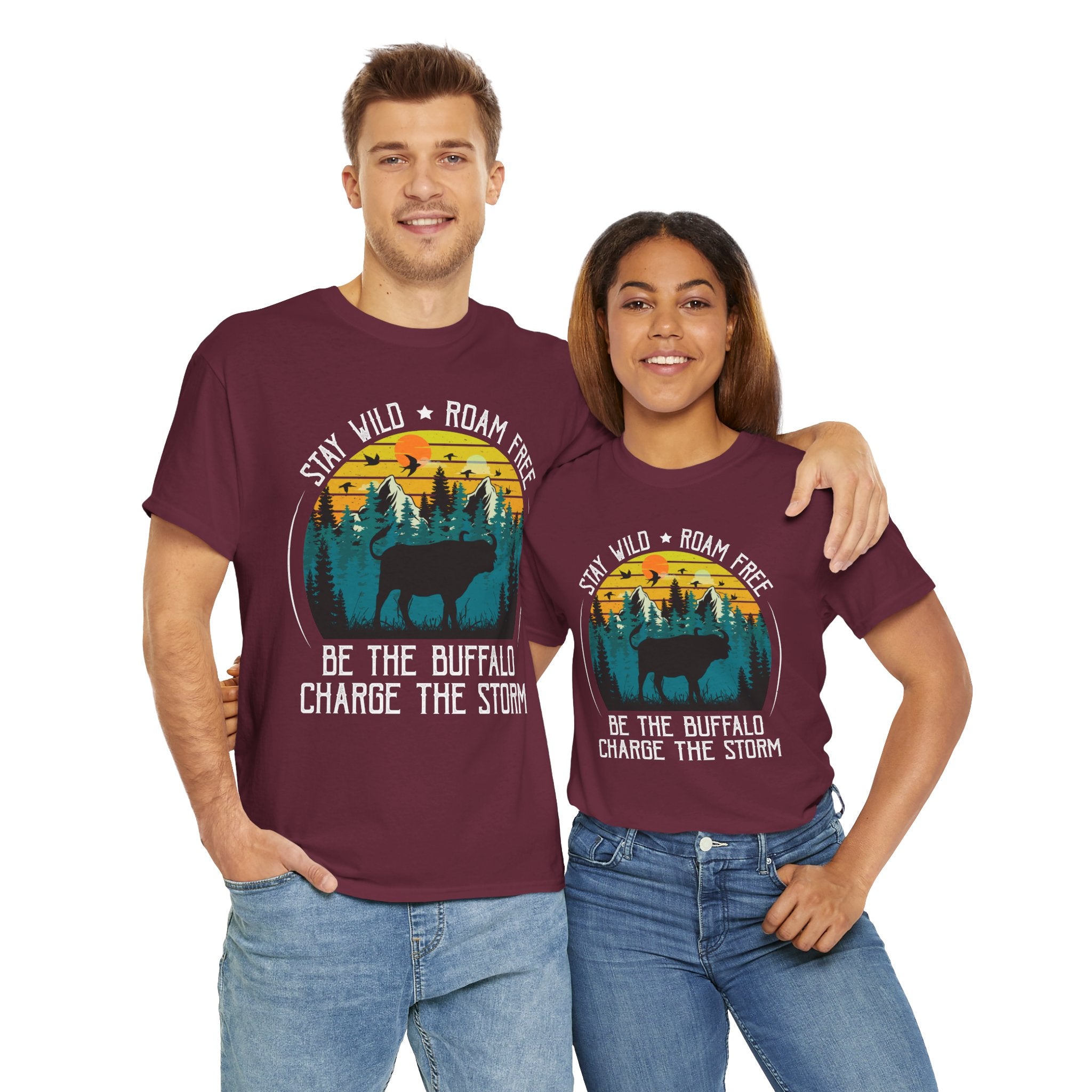 Wild Buffalo Mountain Graphic Tee