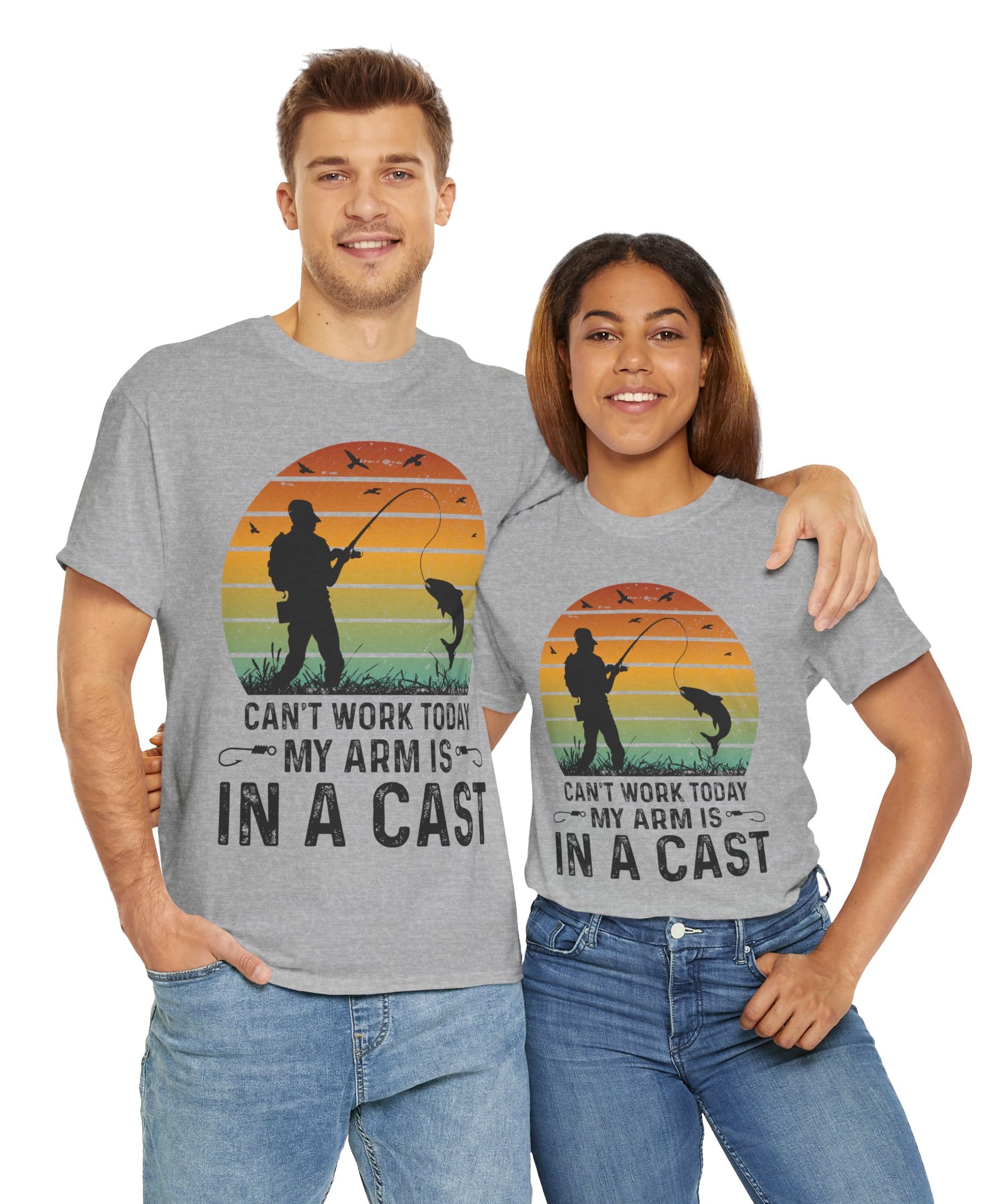 Retro Fisherman Humor Shirt