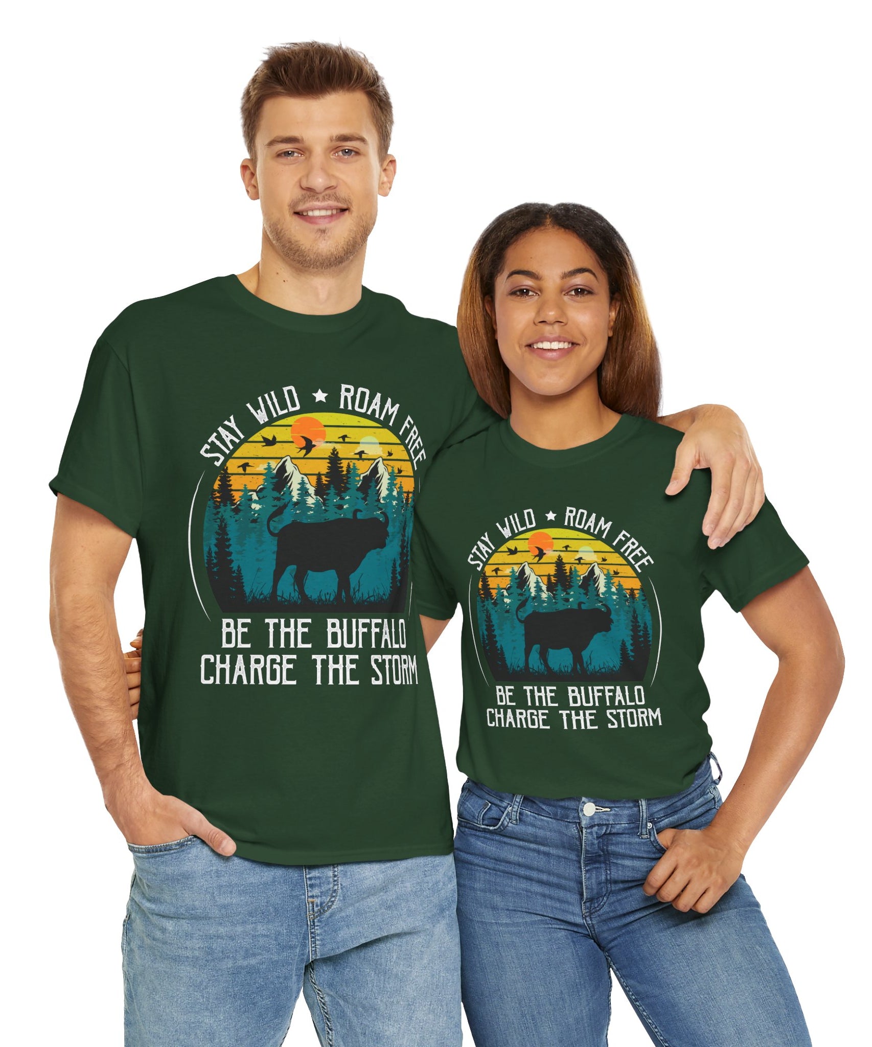 Wild Buffalo Mountain Graphic Tee