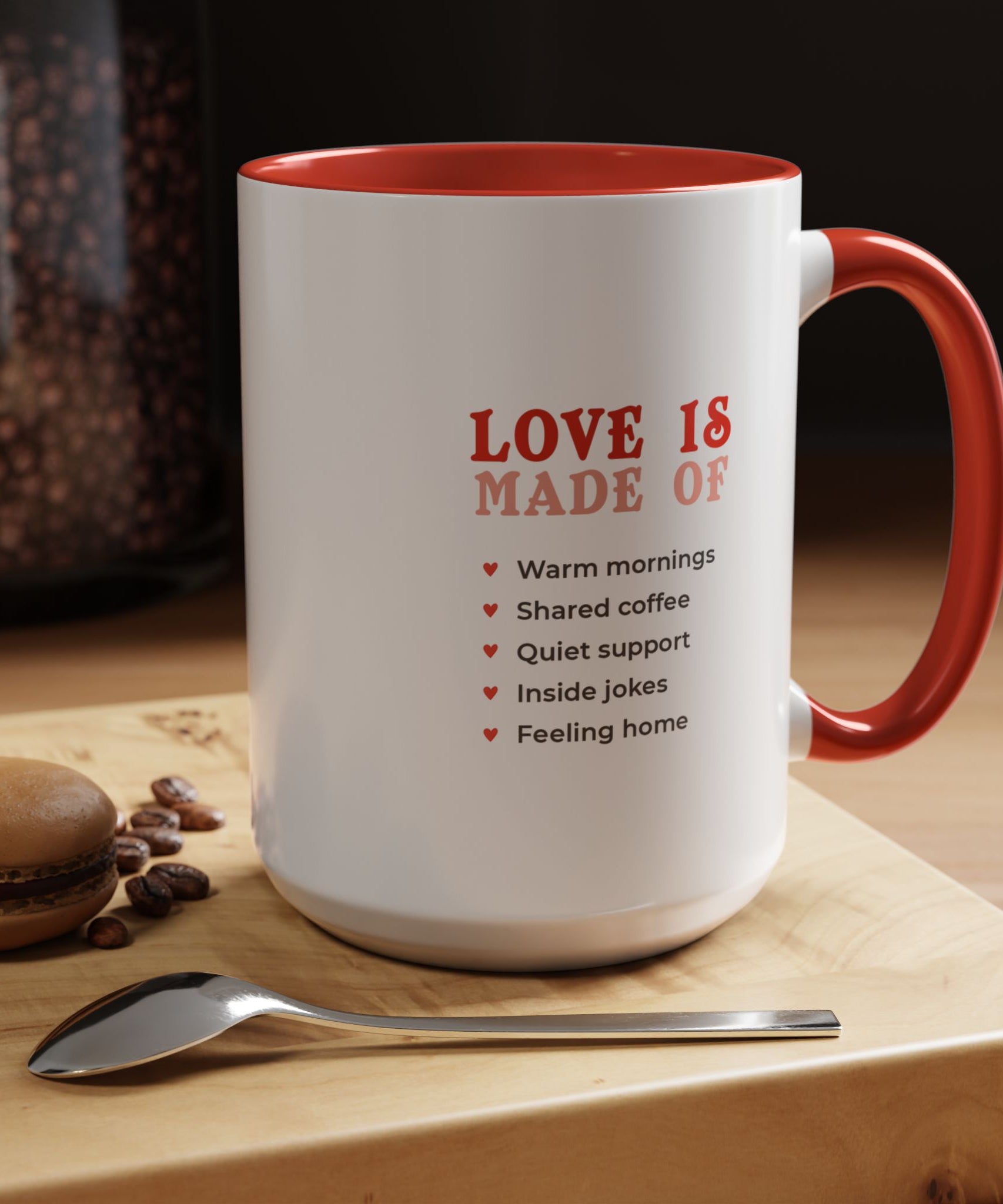 Romantic Love Quote Ceramic Coffee Mug | Gallory Hive