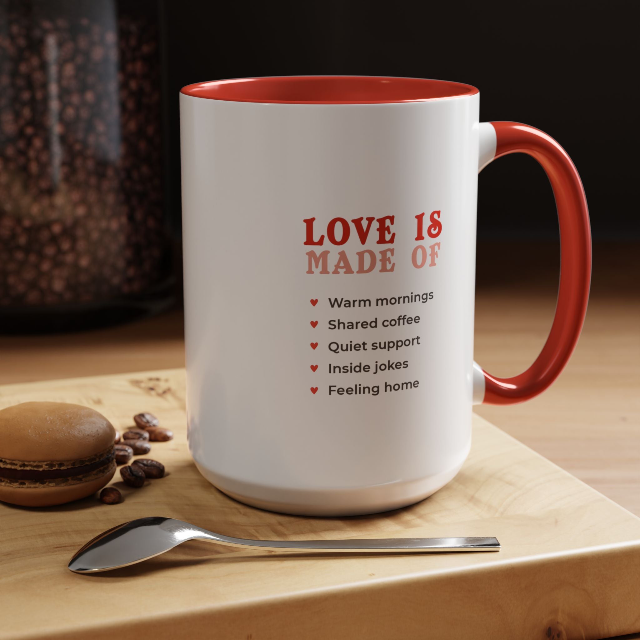 Romantic Love Quote Ceramic Coffee Mug | Gallory Hive