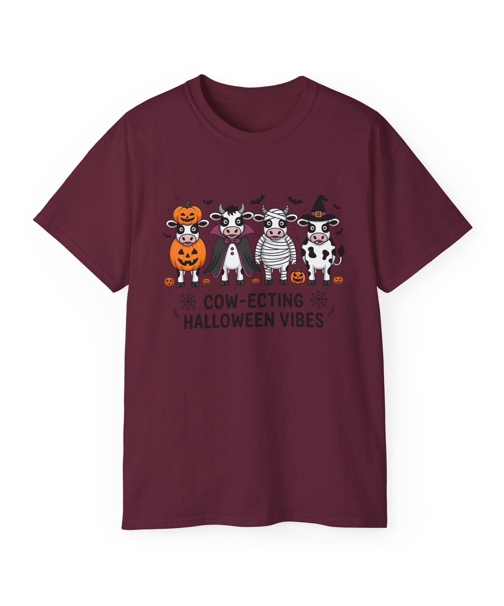 Halloween Cow T-Shirt - Cute Cow Costumes Tee | Gallory Hive