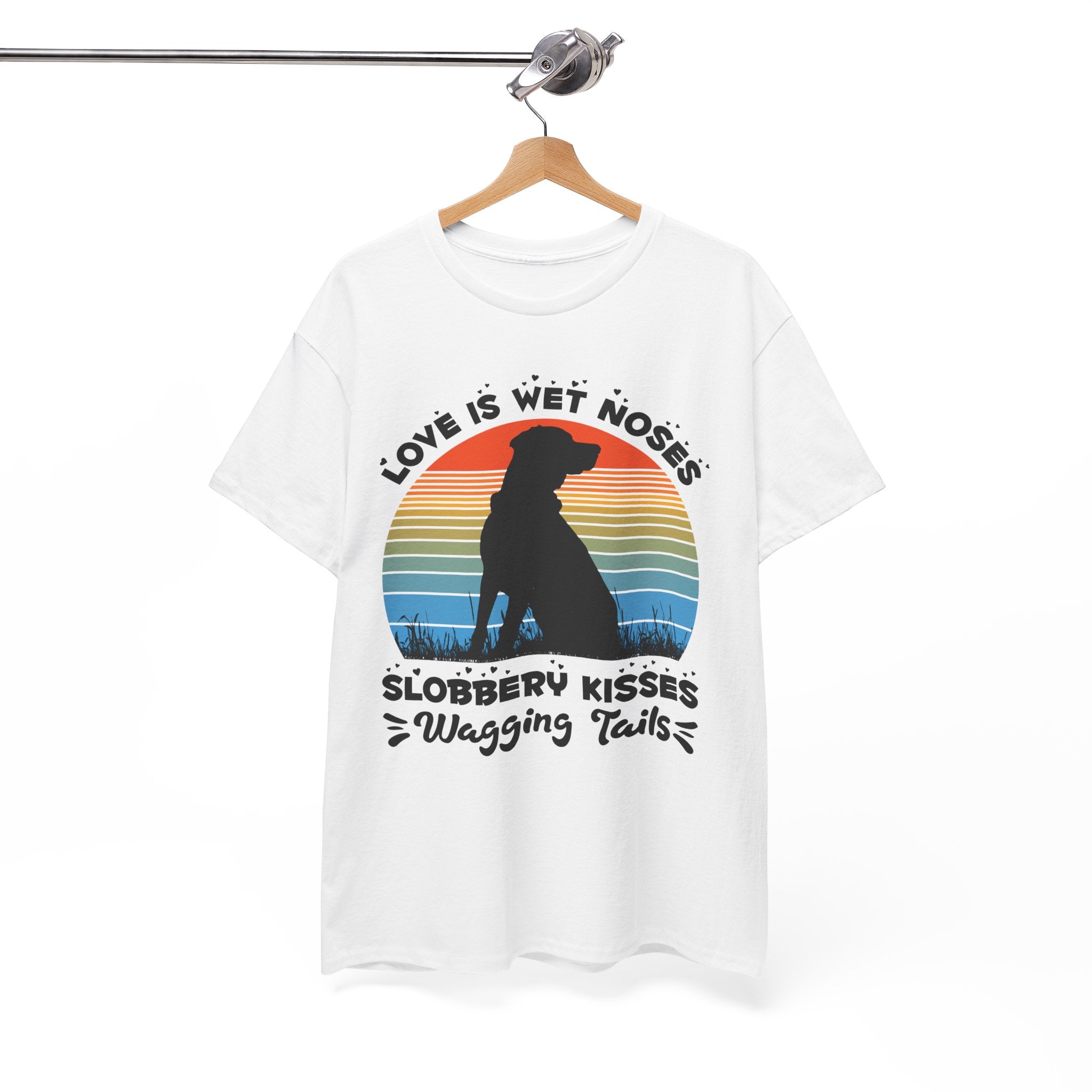 Funny Dog Lover Graphic Tee - Wet Noses | Gallory Hive