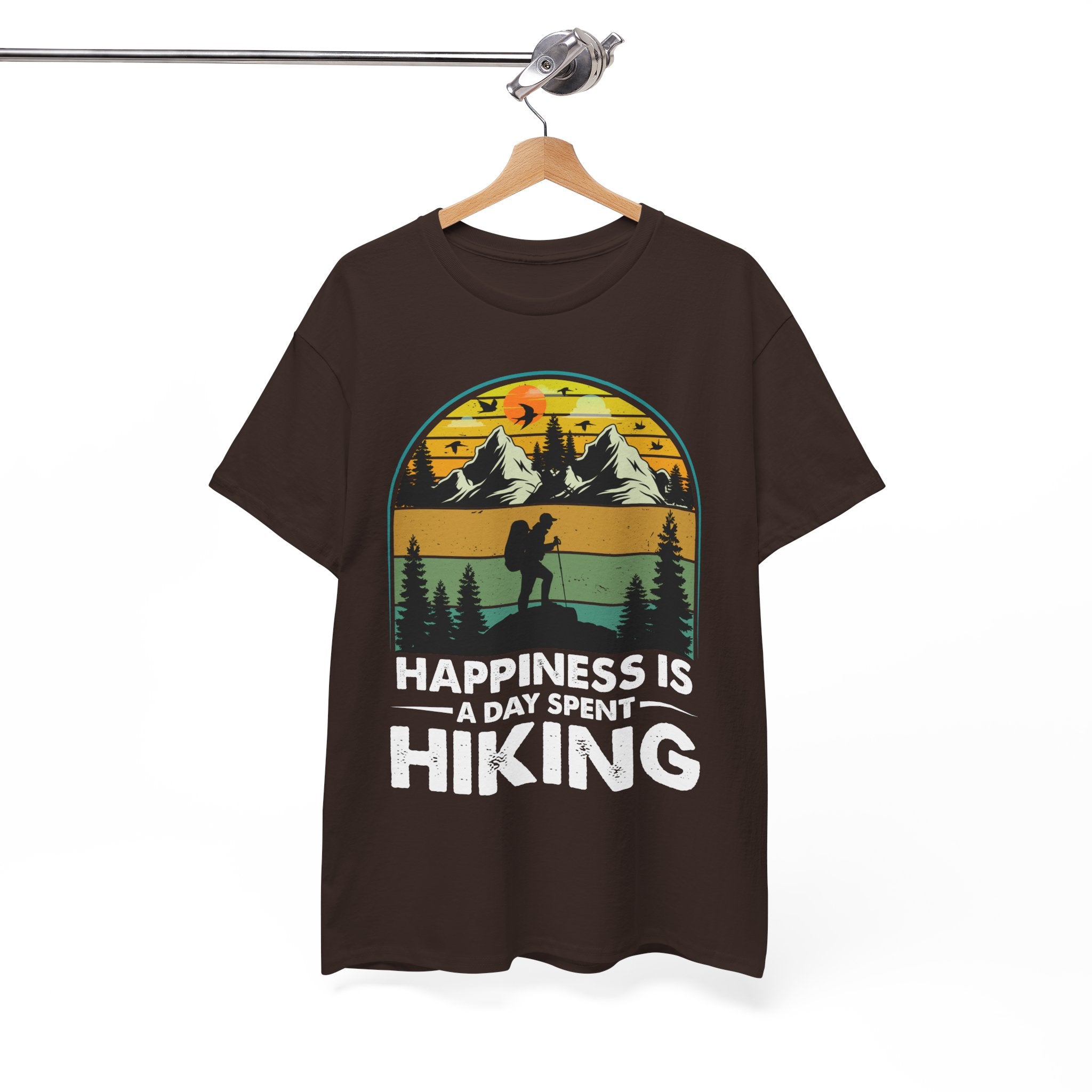 Vintage Hiker Sunset Mountain Tee | Gallory Hive