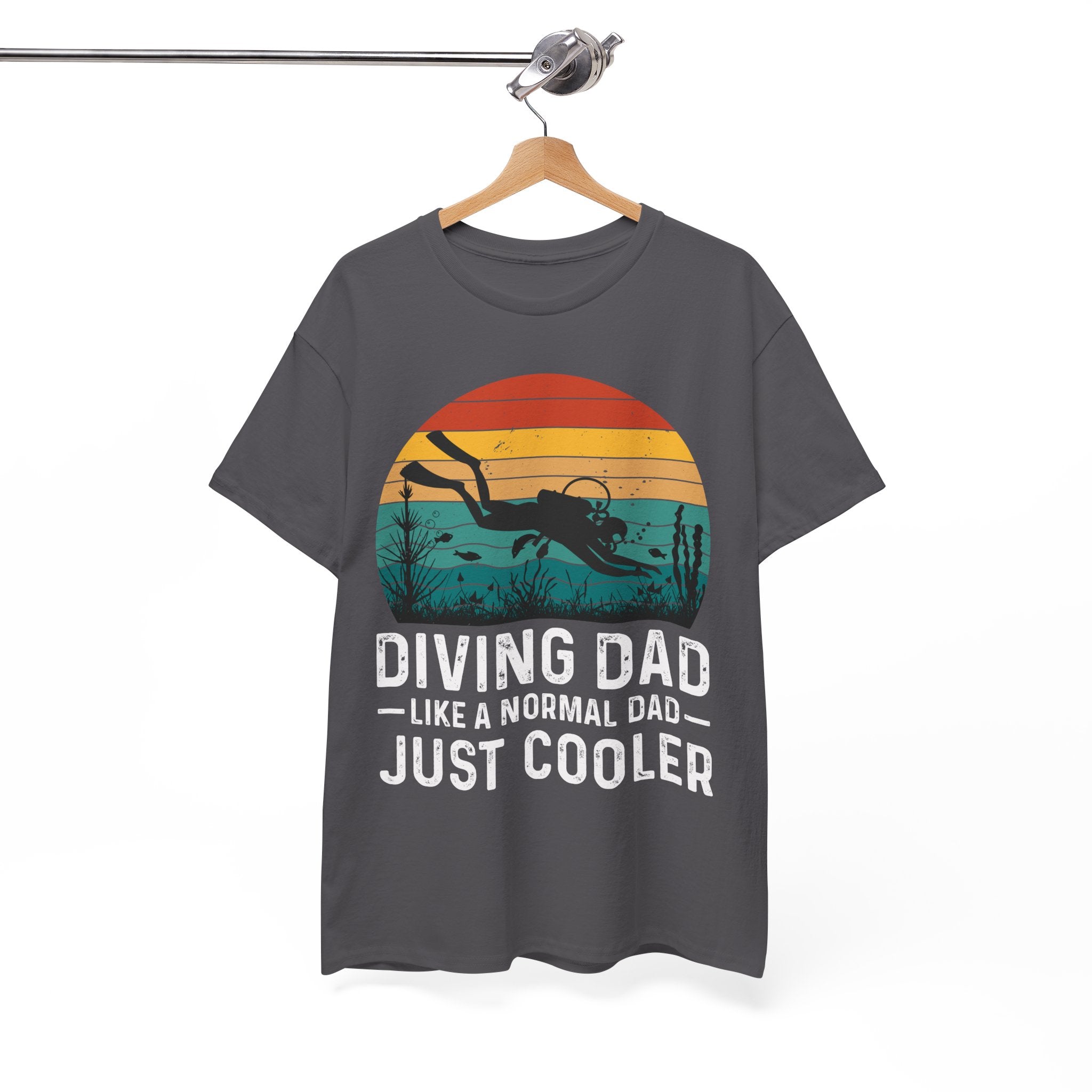 Diving Dad T-Shirt - Retro Scuba Design | Gallory Hive