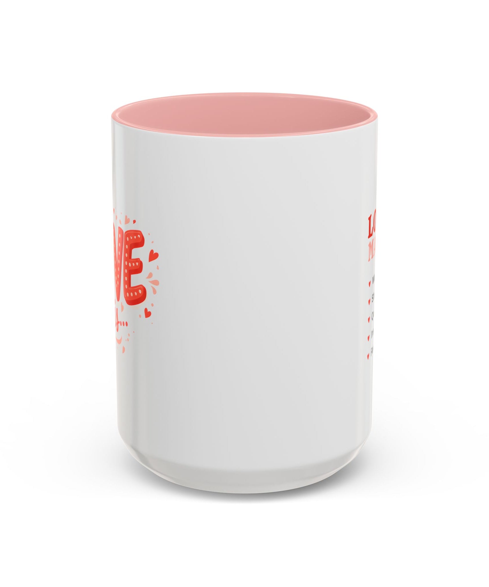 Romantic Love Quote Ceramic Coffee Mug | Gallory Hive