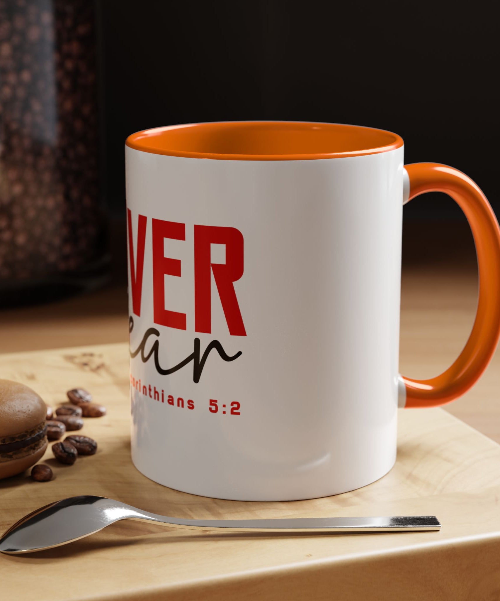 Faith Scripture Accent Coffee Mug | Gallory Hive
