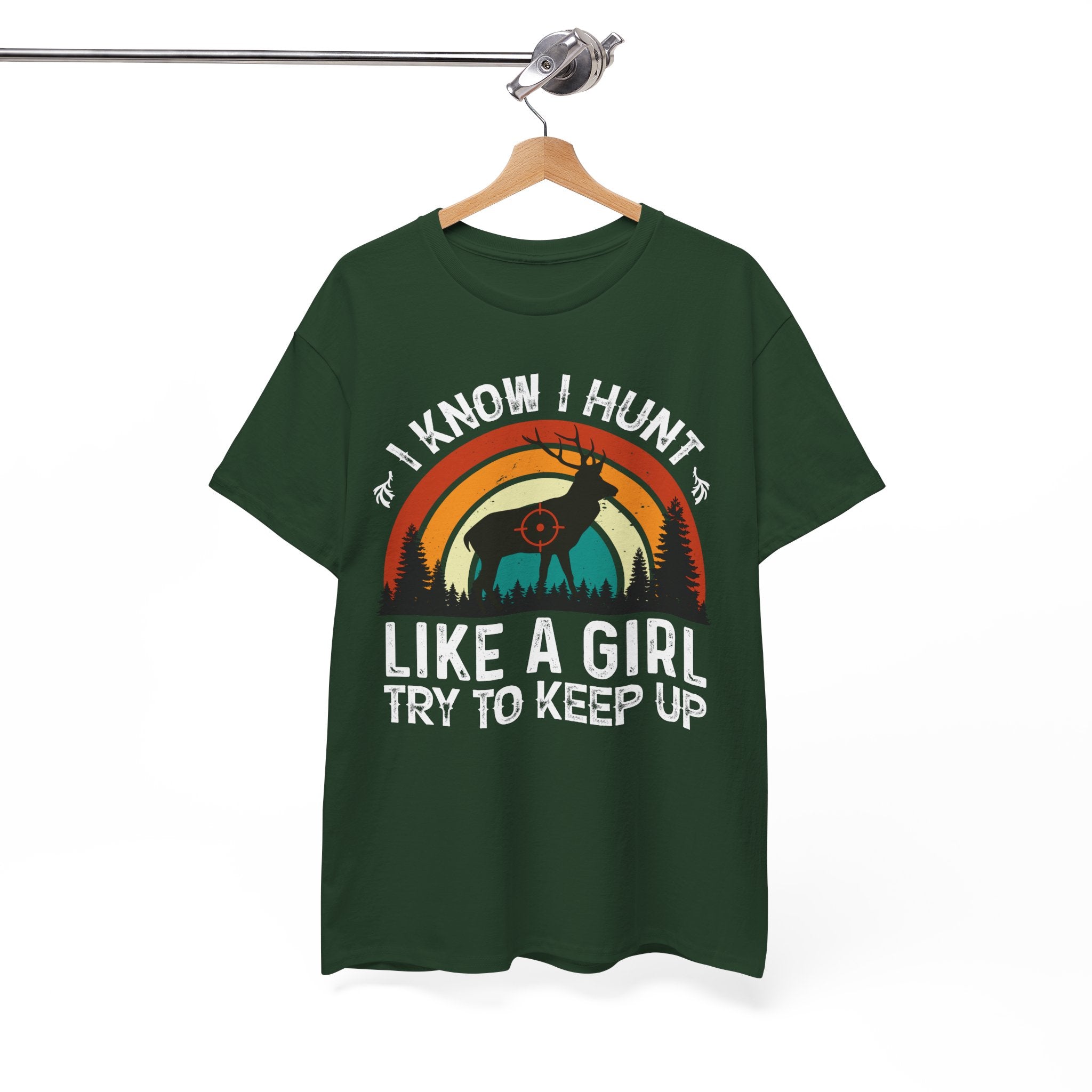 Sunset Target Deer Shirt – Hunting Vibes