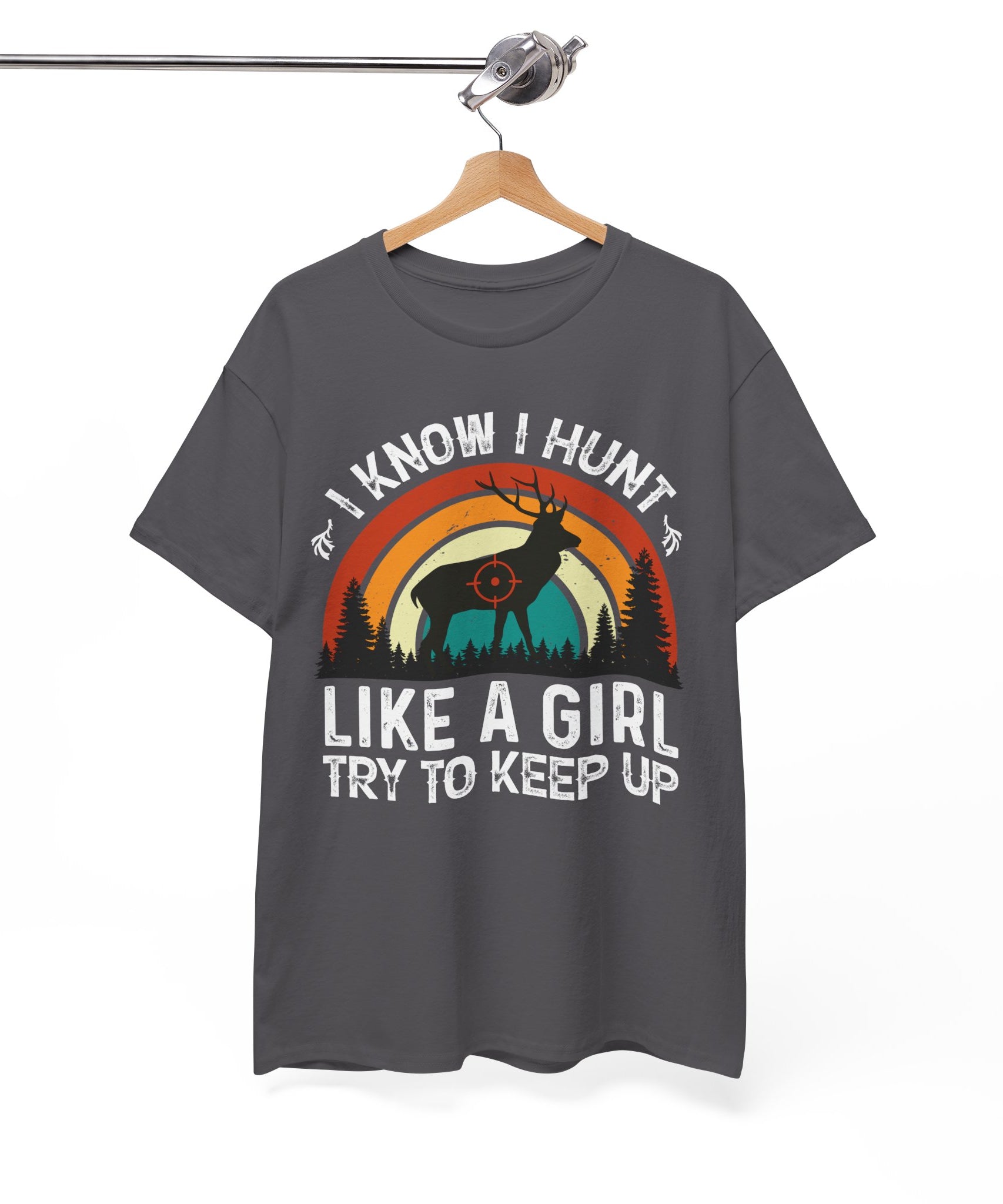Sunset Target Deer Shirt – Hunting Vibes | Gallory Hive