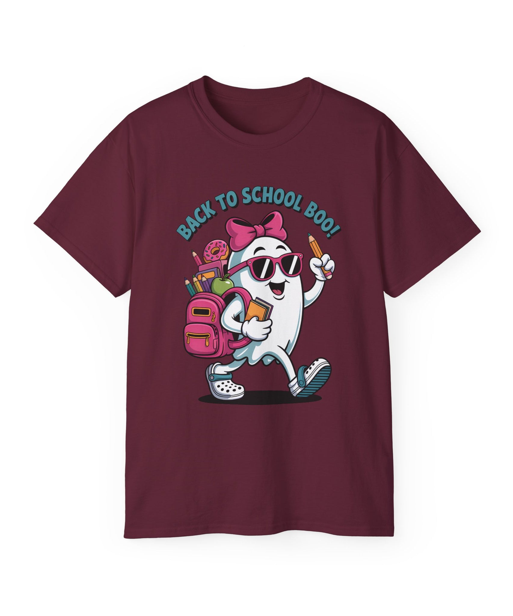 Back to School Boo! T-Shirt with Ghost | Gallory Hive
