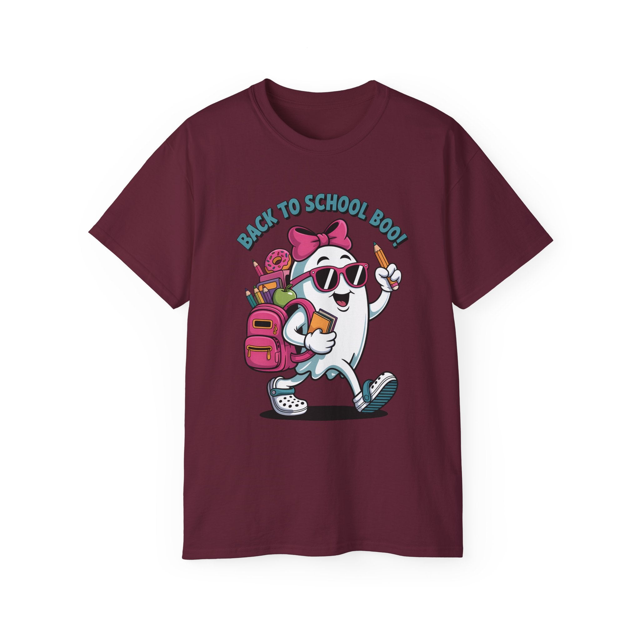 Back to School Boo! T-Shirt with Ghost | Gallory Hive