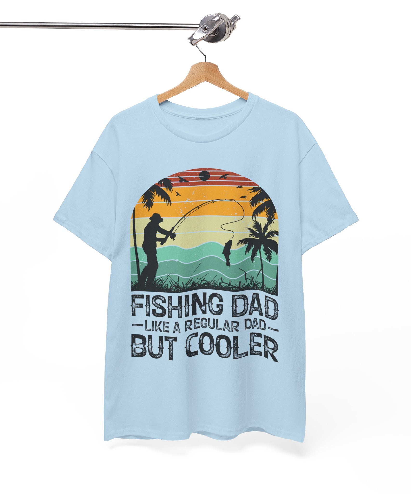 Minimalist Tropical Fishing Tee