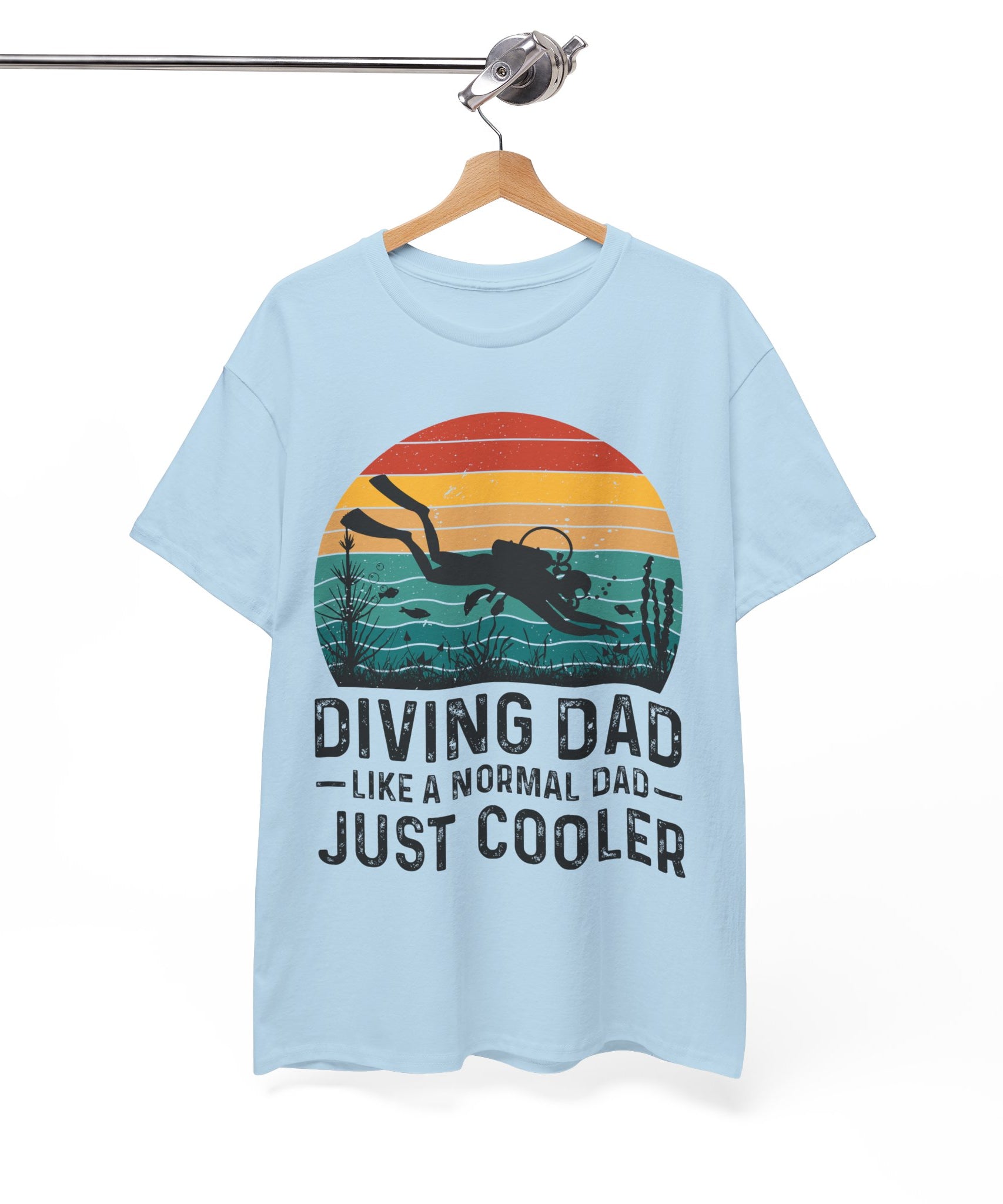 Diving Dad T-Shirt - Retro Scuba Design
