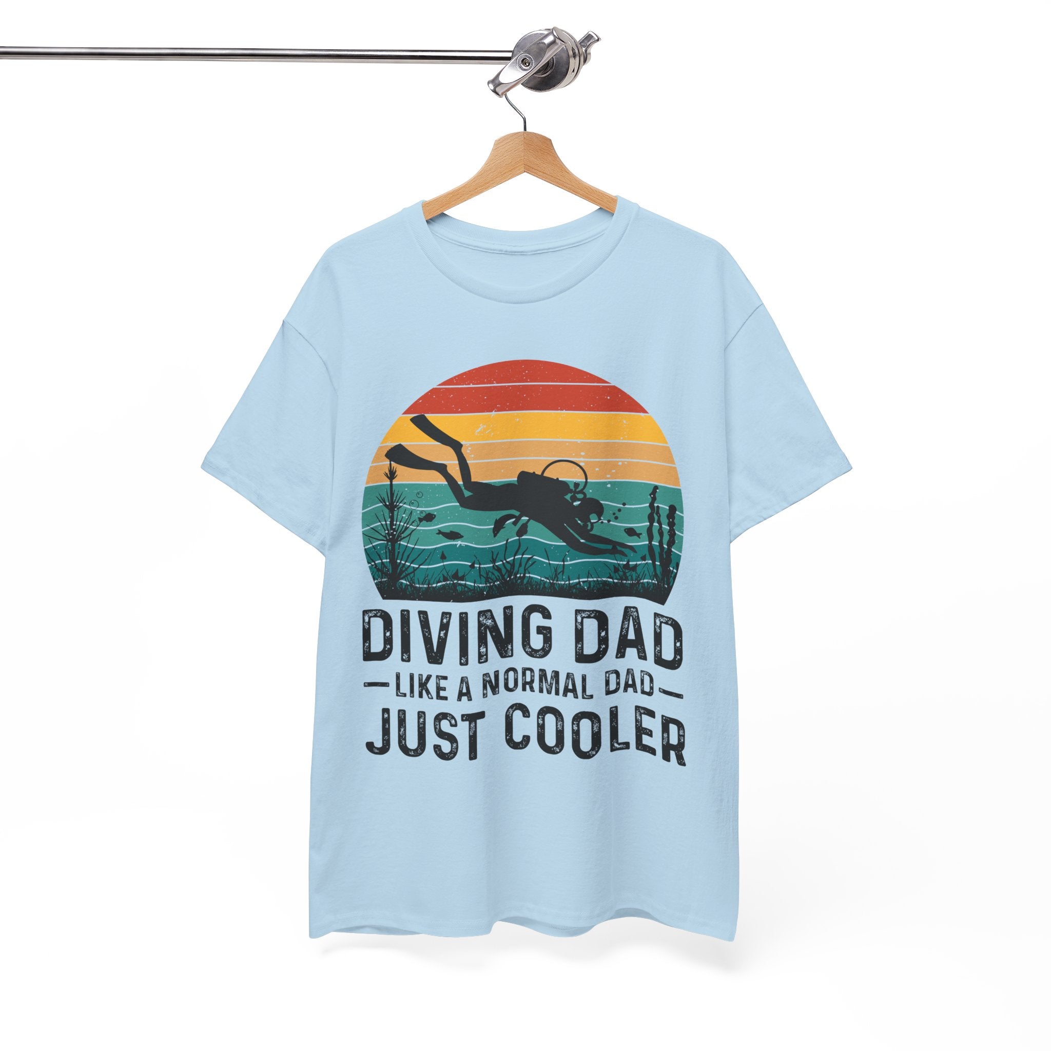 Diving Dad T-Shirt - Retro Scuba Design