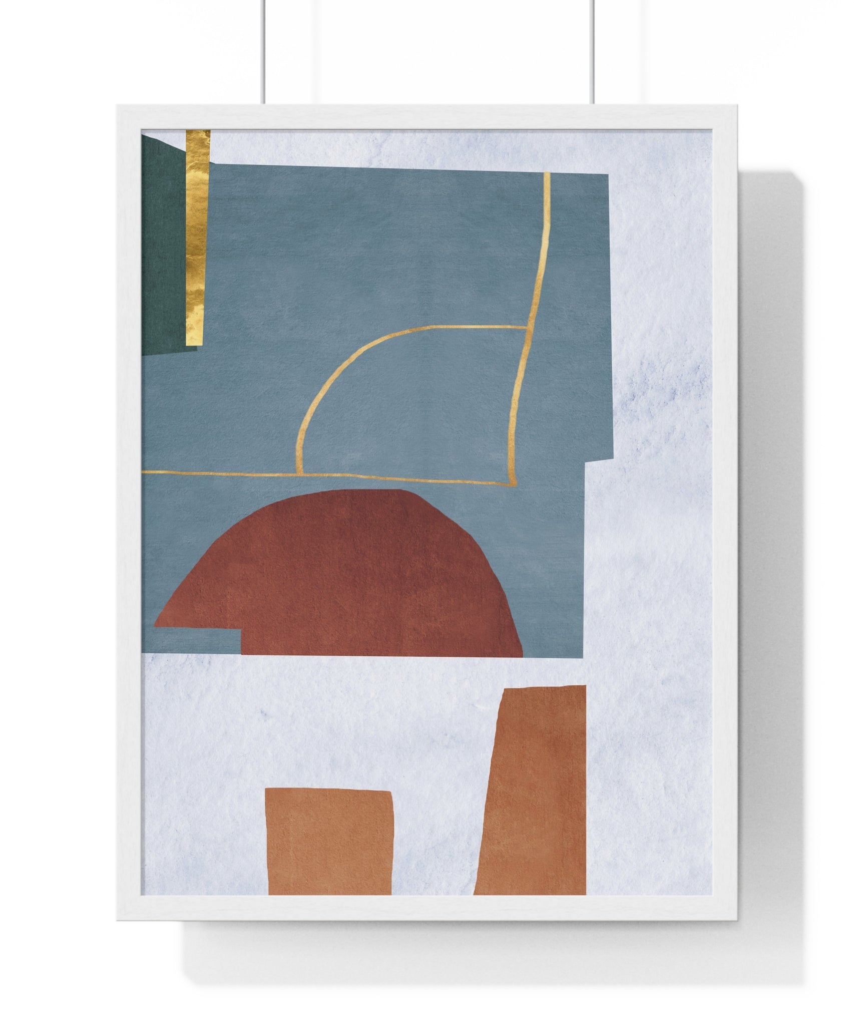 Abstract Carpet Texture Art – Wooden Framed Print | Gallory Hive