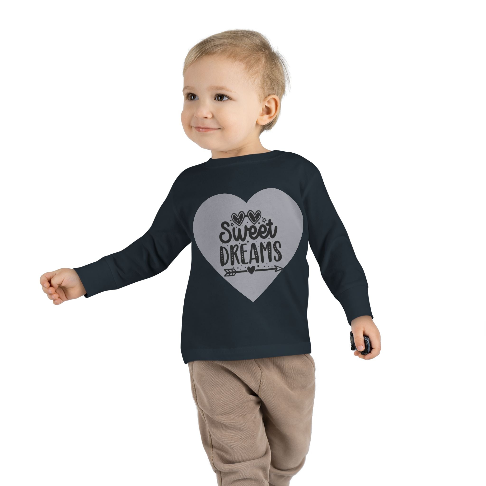 Toddler Long Sleeve Tee - Cute Gift for Dads and Family Celebrations - Gallory Hive