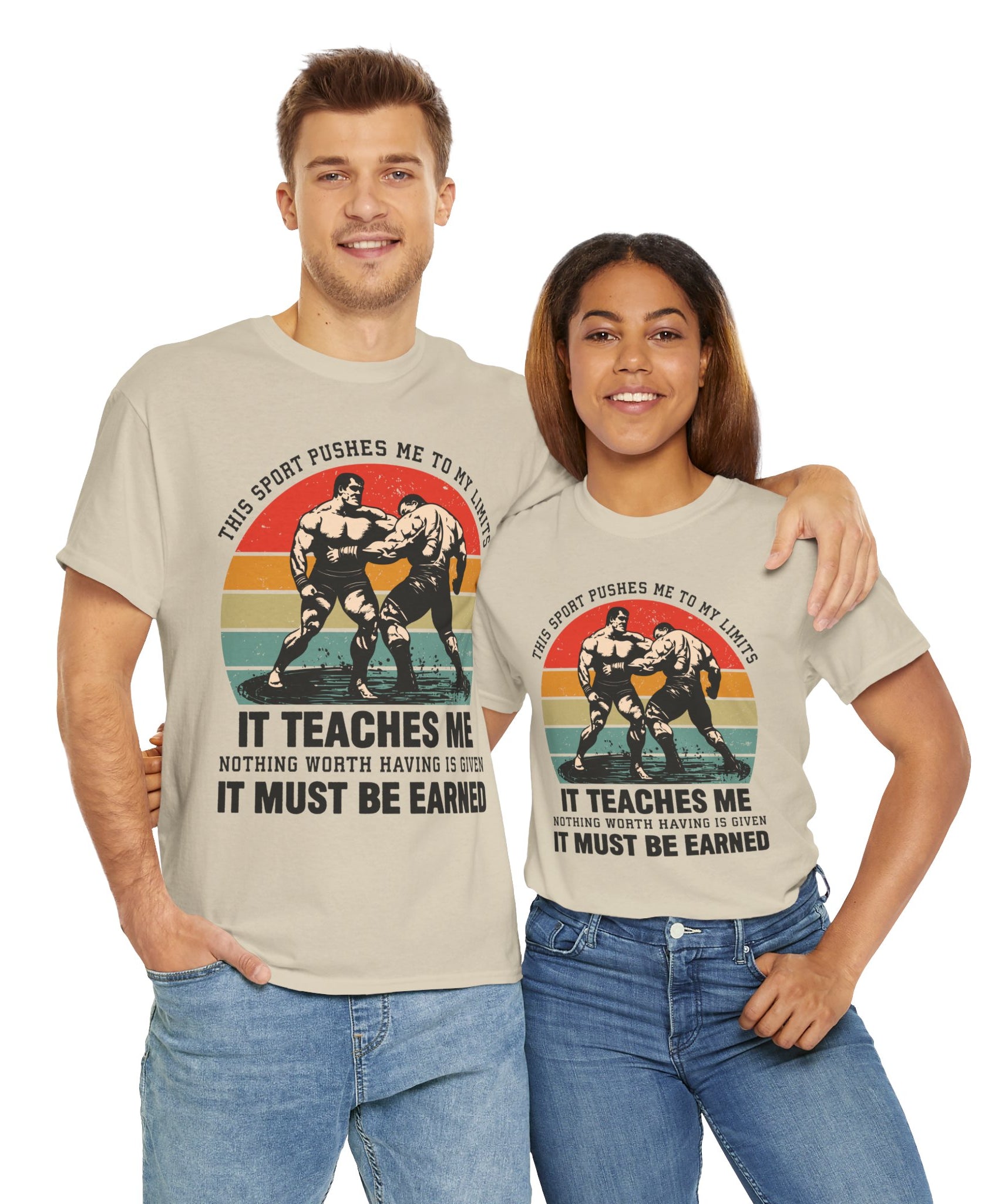 Retro Wrestling Humor T-Shirt