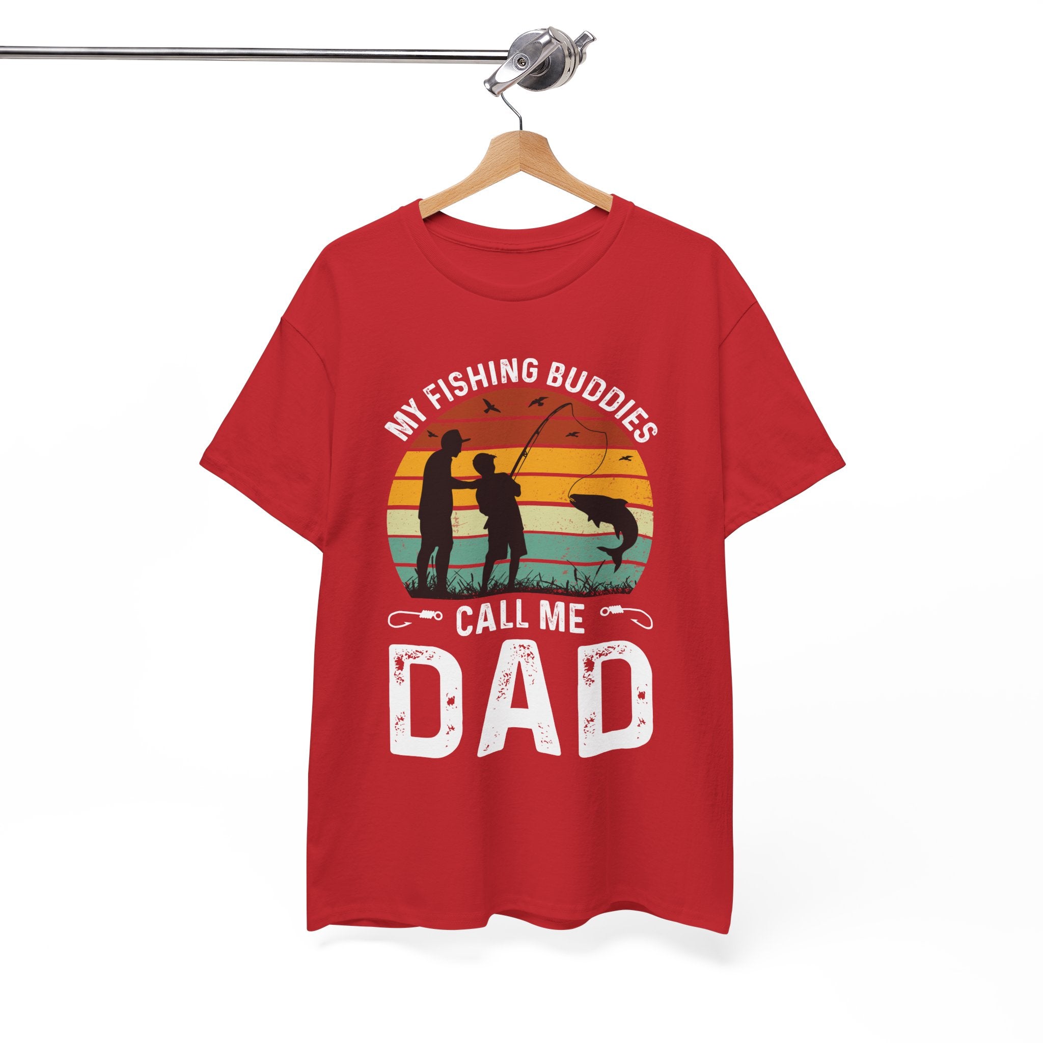 Vintage Dad & Kid Fishing Shirt