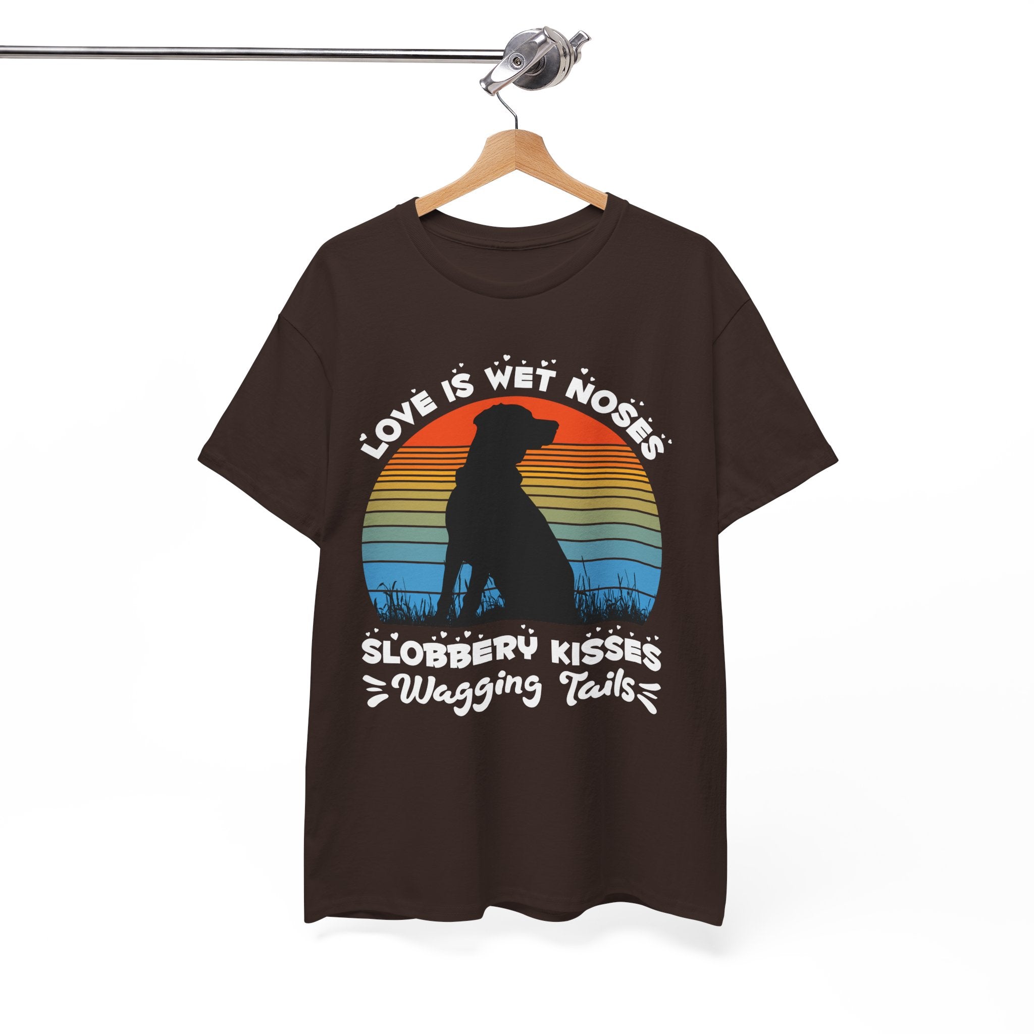 Funny Dog Lover Graphic Tee - Wet Noses