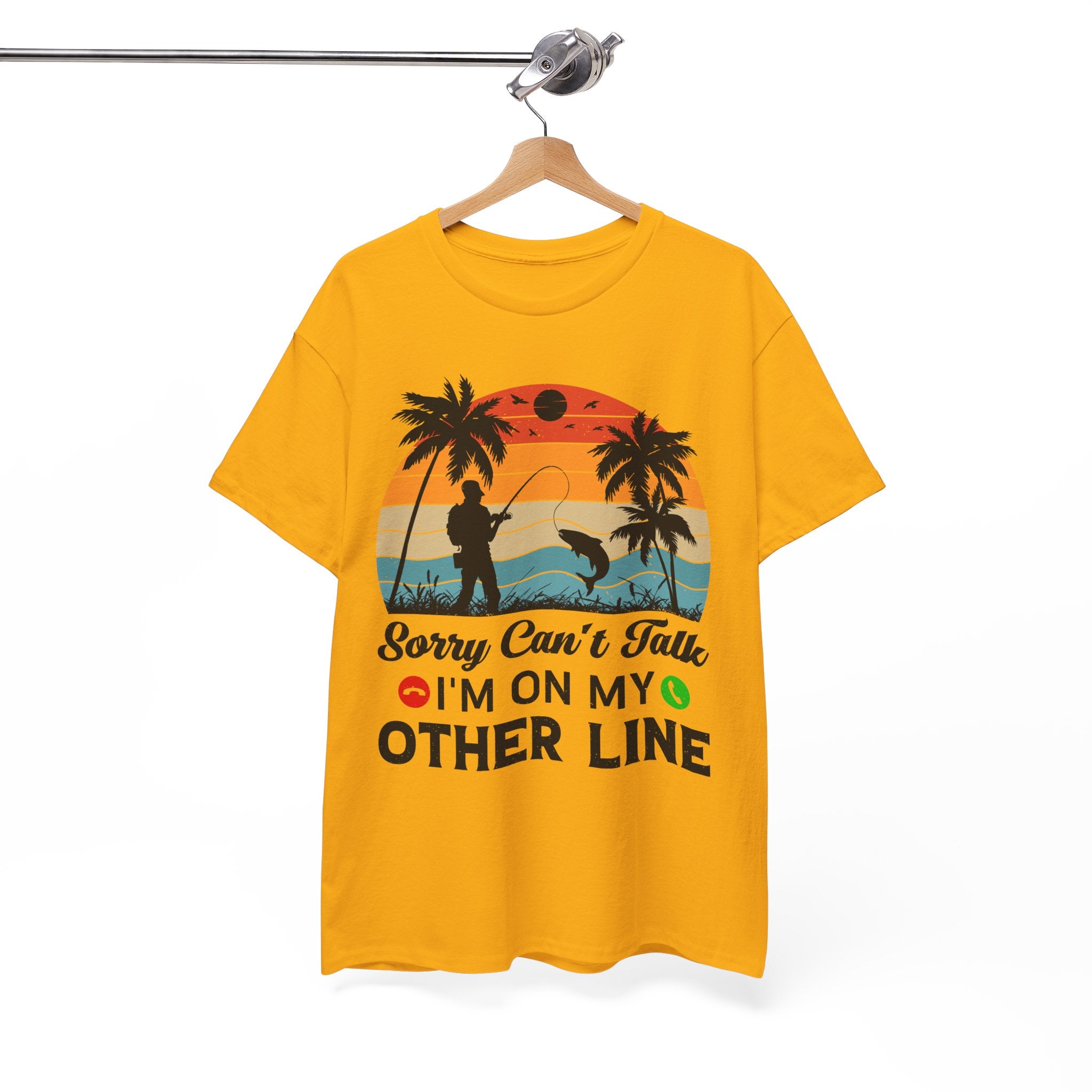 Funny Fishing T-Shirt – On My Other Line | Gallory Hive