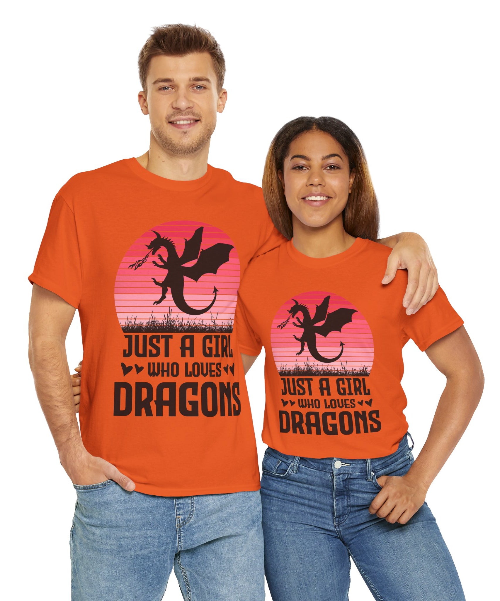 Retro Fire-Breathing Dragon Tee