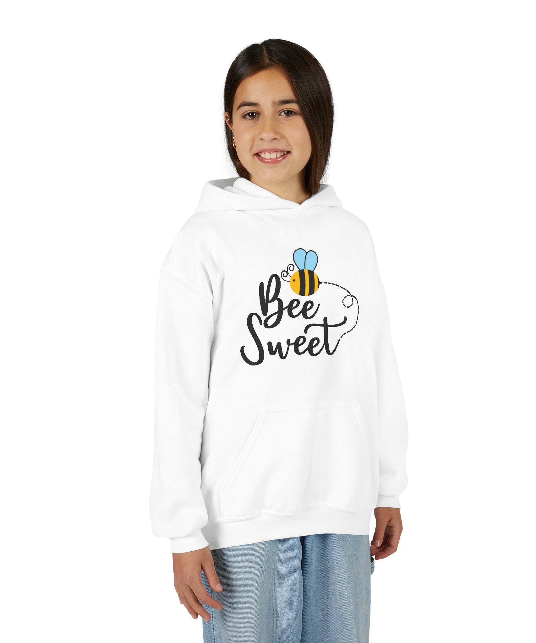 Unisex Kids Hoodie – Bee Sweet & Cozy