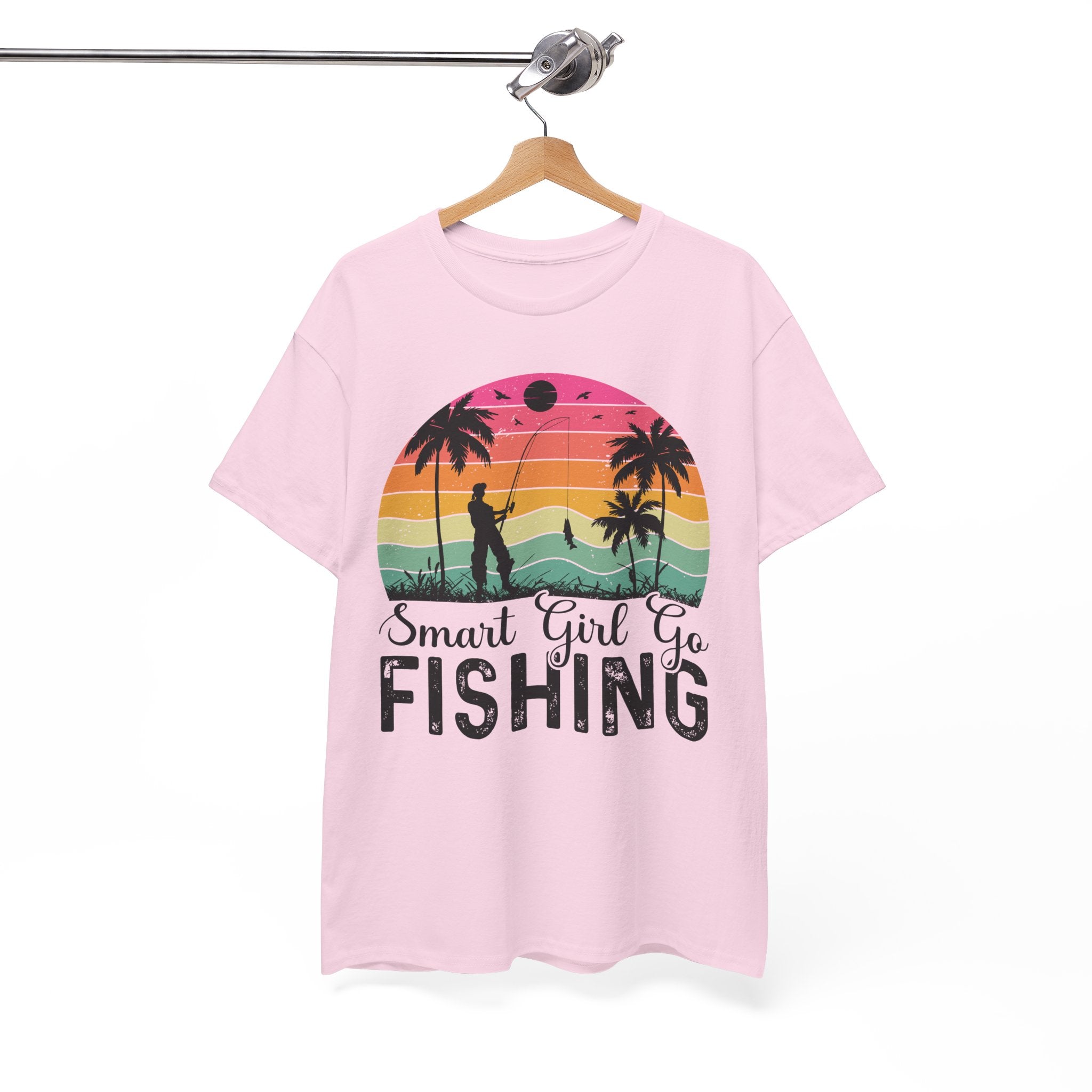 Retro Fisherwoman Graphic Shirt