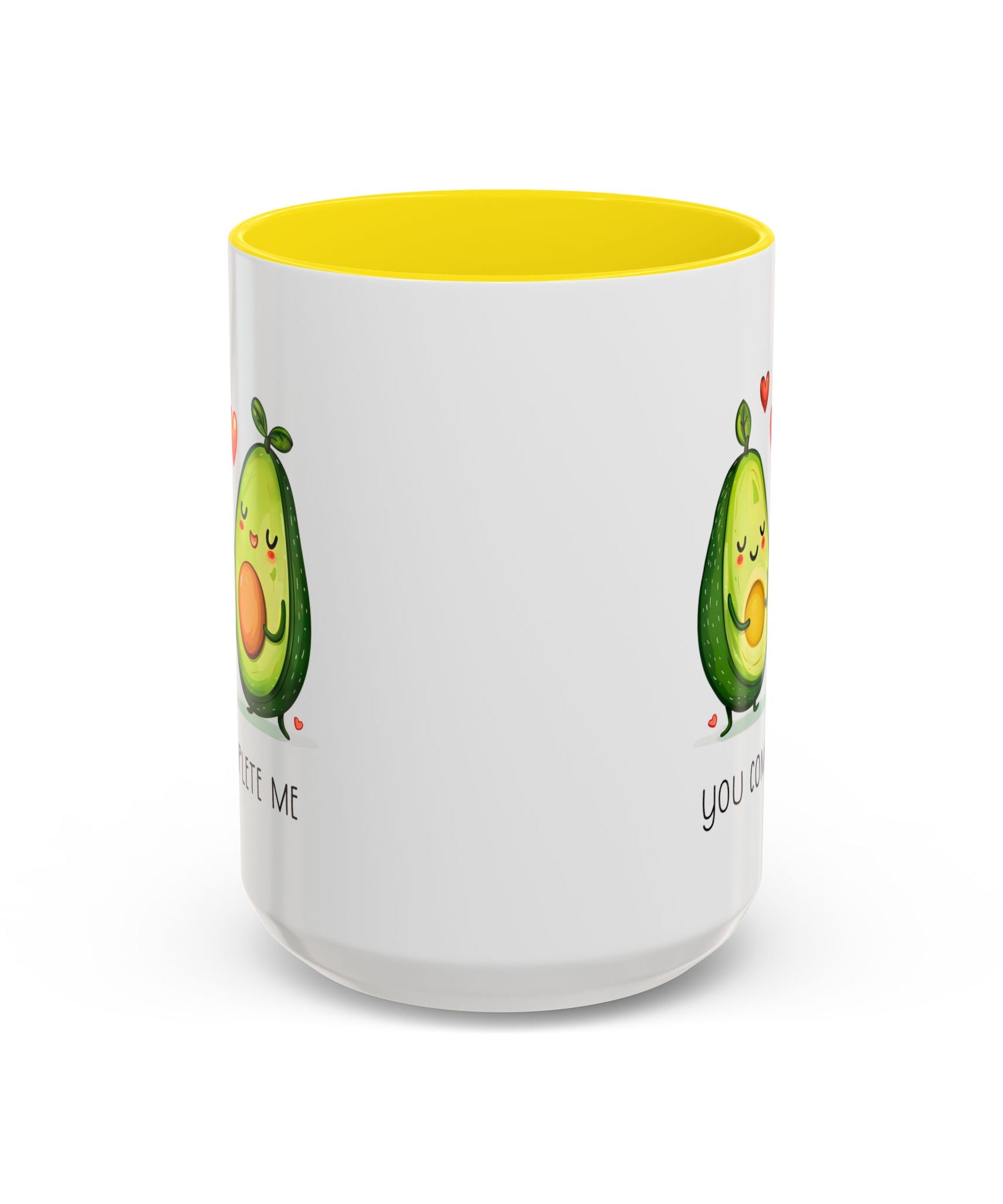 Funny Avocado Couple Ceramic Coffee Mug | Gallory Hive